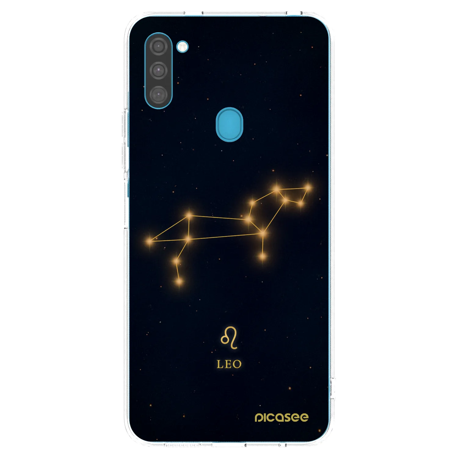 Picasee silikonski prozorni ovitek za Samsung Galaxy M11 - LEO