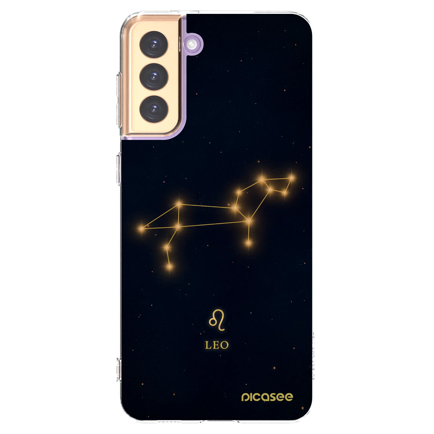 Picasee silikonski prozorni ovitek za Samsung Galaxy S21+ 5G G996F - LEO