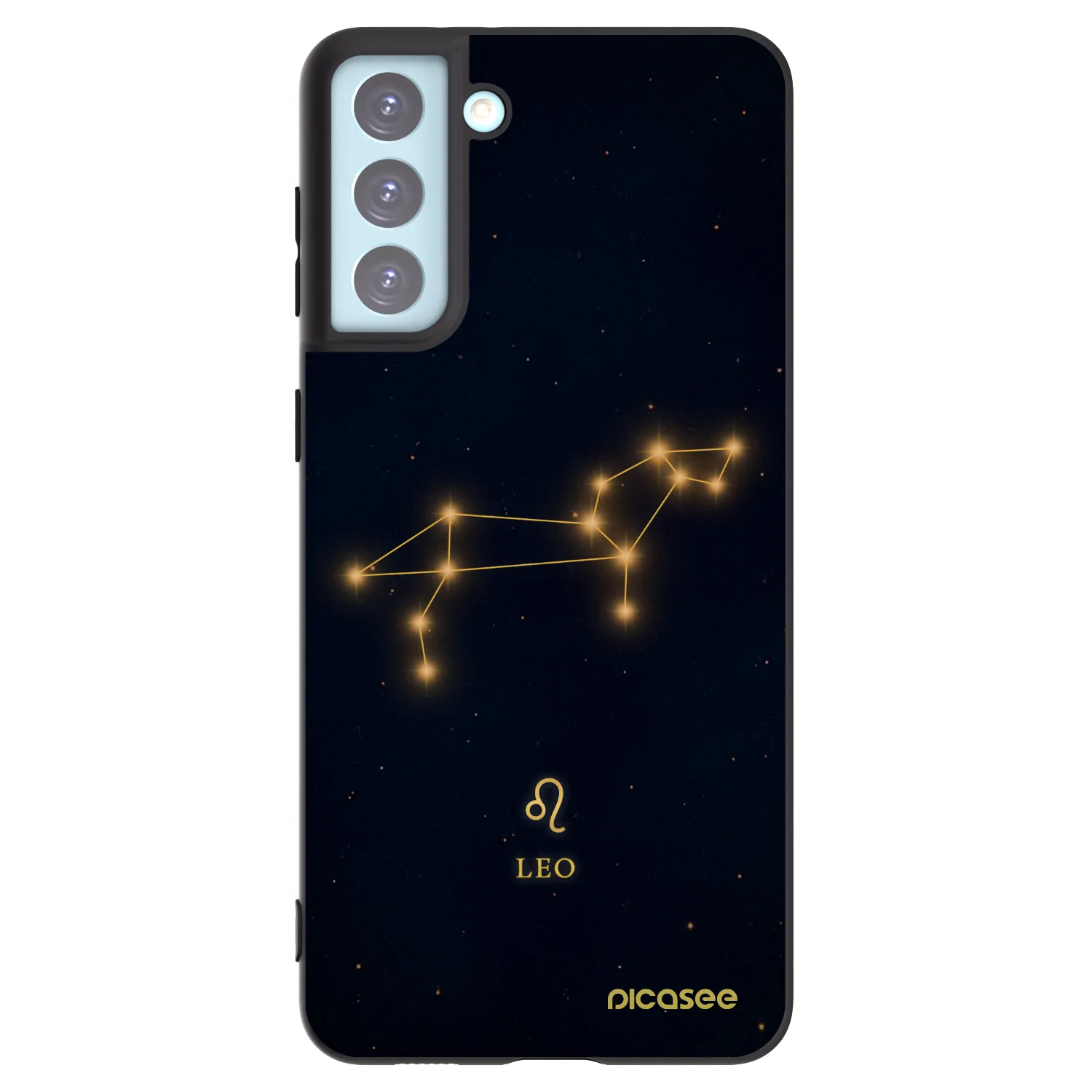 Picasee silikonski črni ovitek za Samsung Galaxy S21+ 5G G996F - LEO