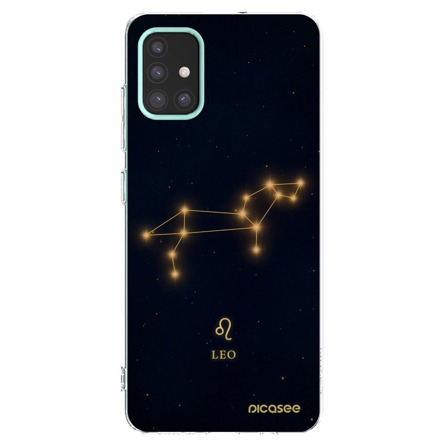 Picasee silikonski prozorni ovitek za Samsung Galaxy M31s - LEO