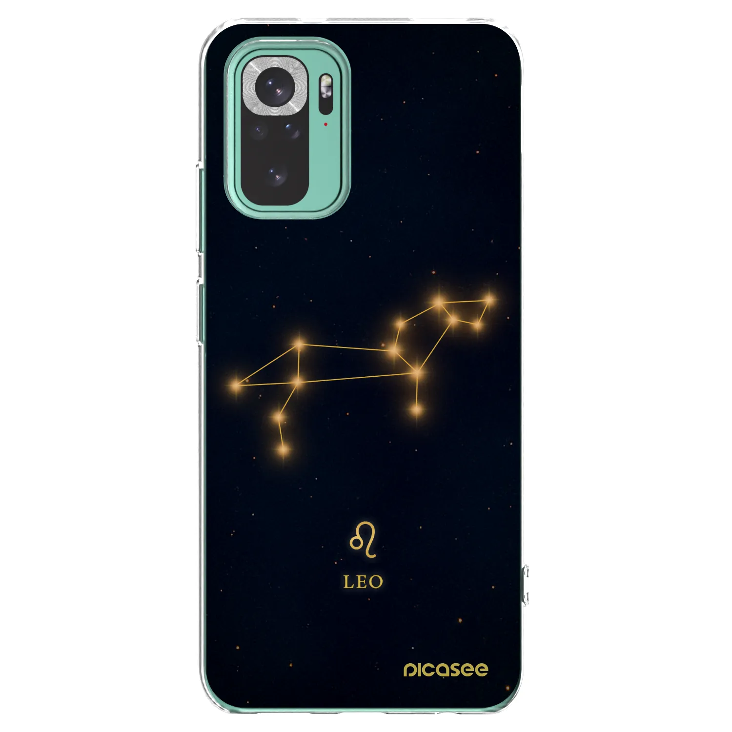 Picasee silikonski prozorni ovitek za Xiaomi Redmi Note 10 Pro - LEO