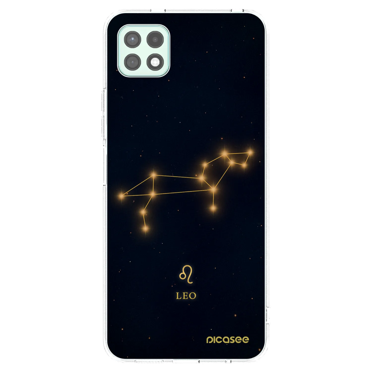Picasee silikonski prozorni ovitek za Samsung Galaxy A22 A226B 5G - LEO