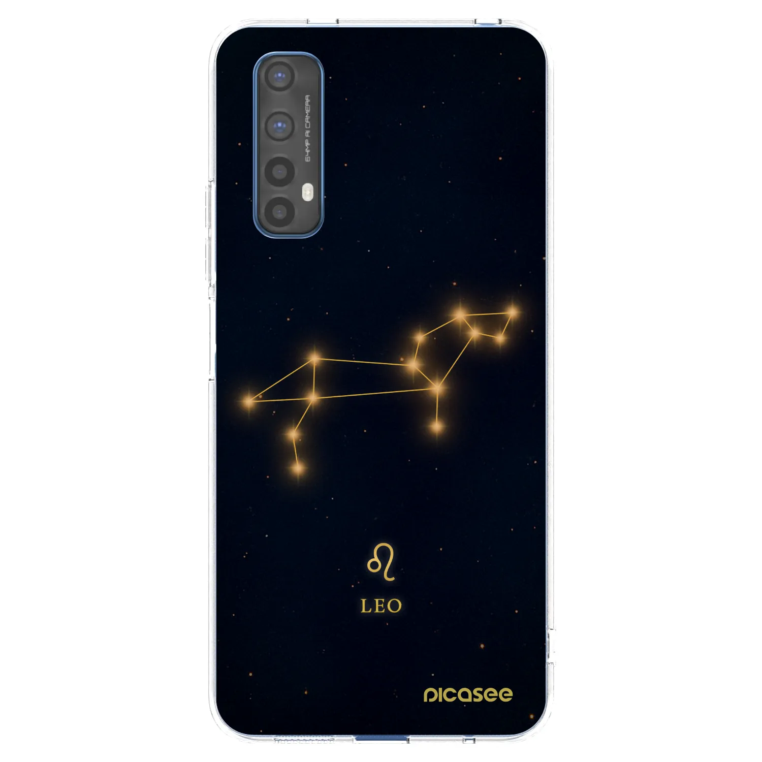 Picasee silikonski prozorni ovitek za Realme 7 - LEO