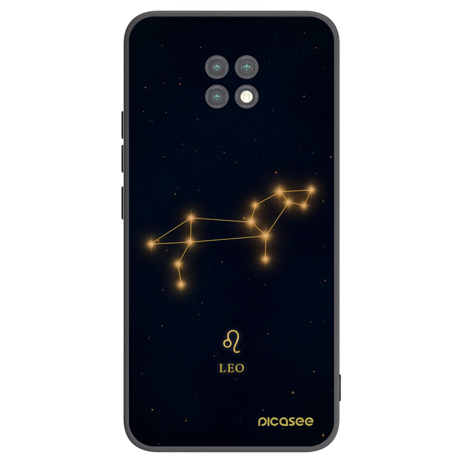 Picasee silikonski črni ovitek za Xiaomi Redmi Note 9T - LEO