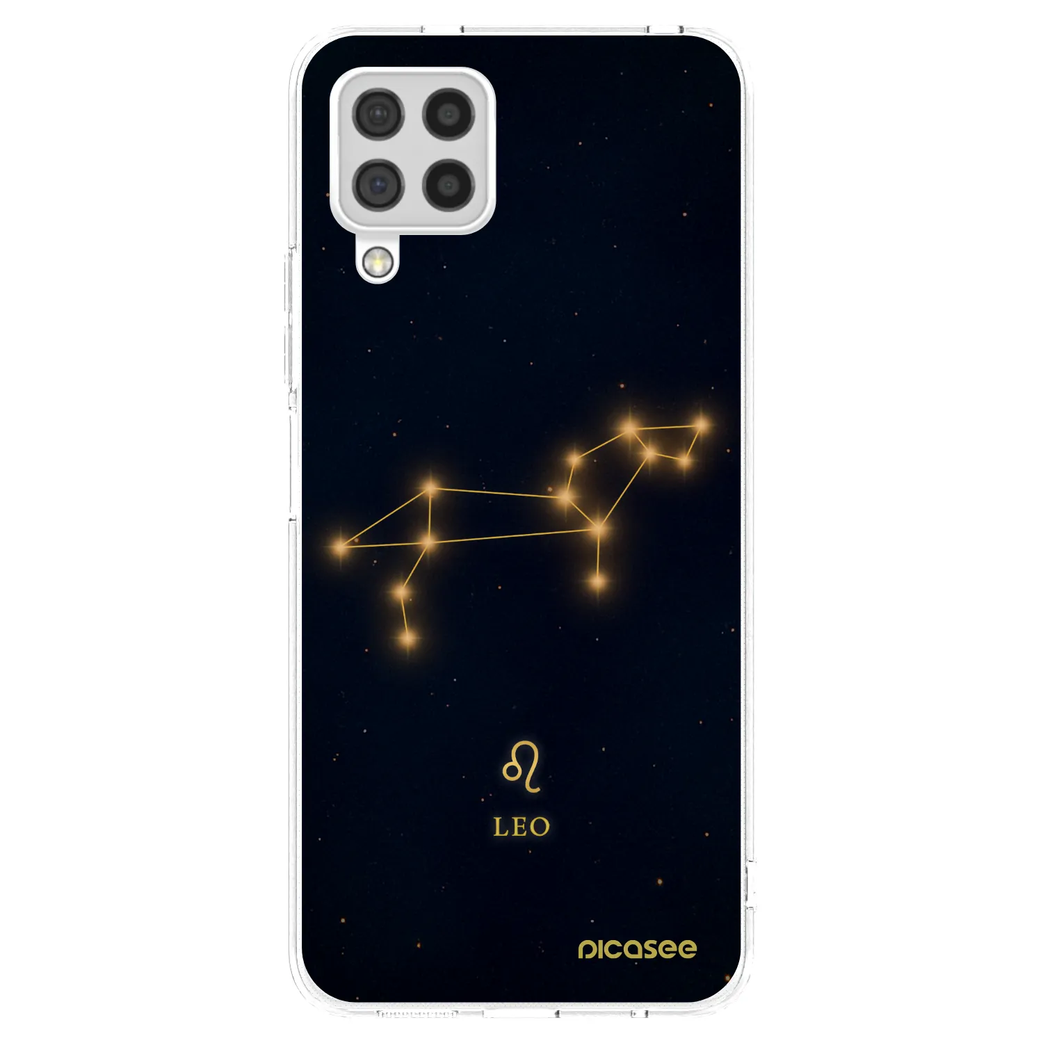 Picasee silikonski prozorni ovitek za Samsung Galaxy A22 A225F 4G - LEO