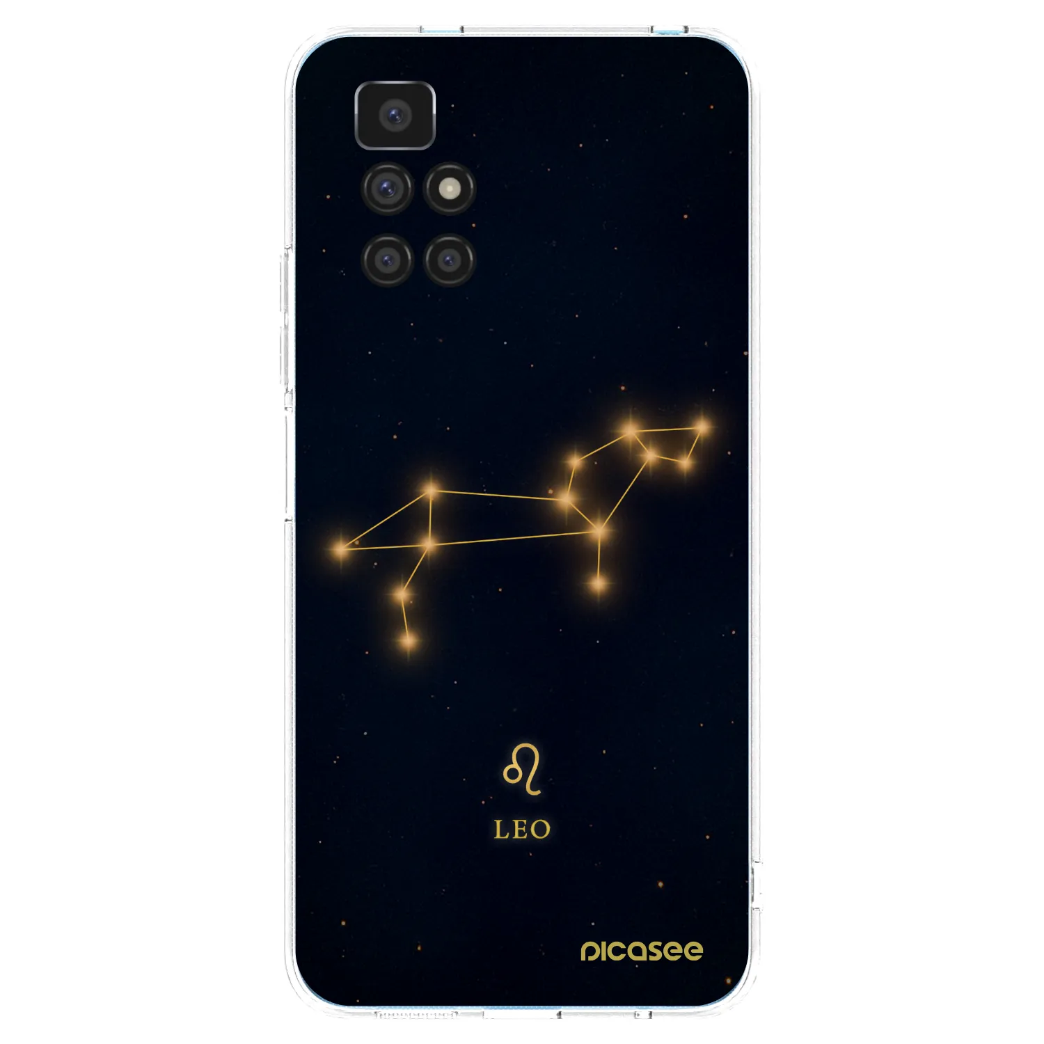 Picasee silikonski prozorni ovitek za Xiaomi Redmi 10 - LEO
