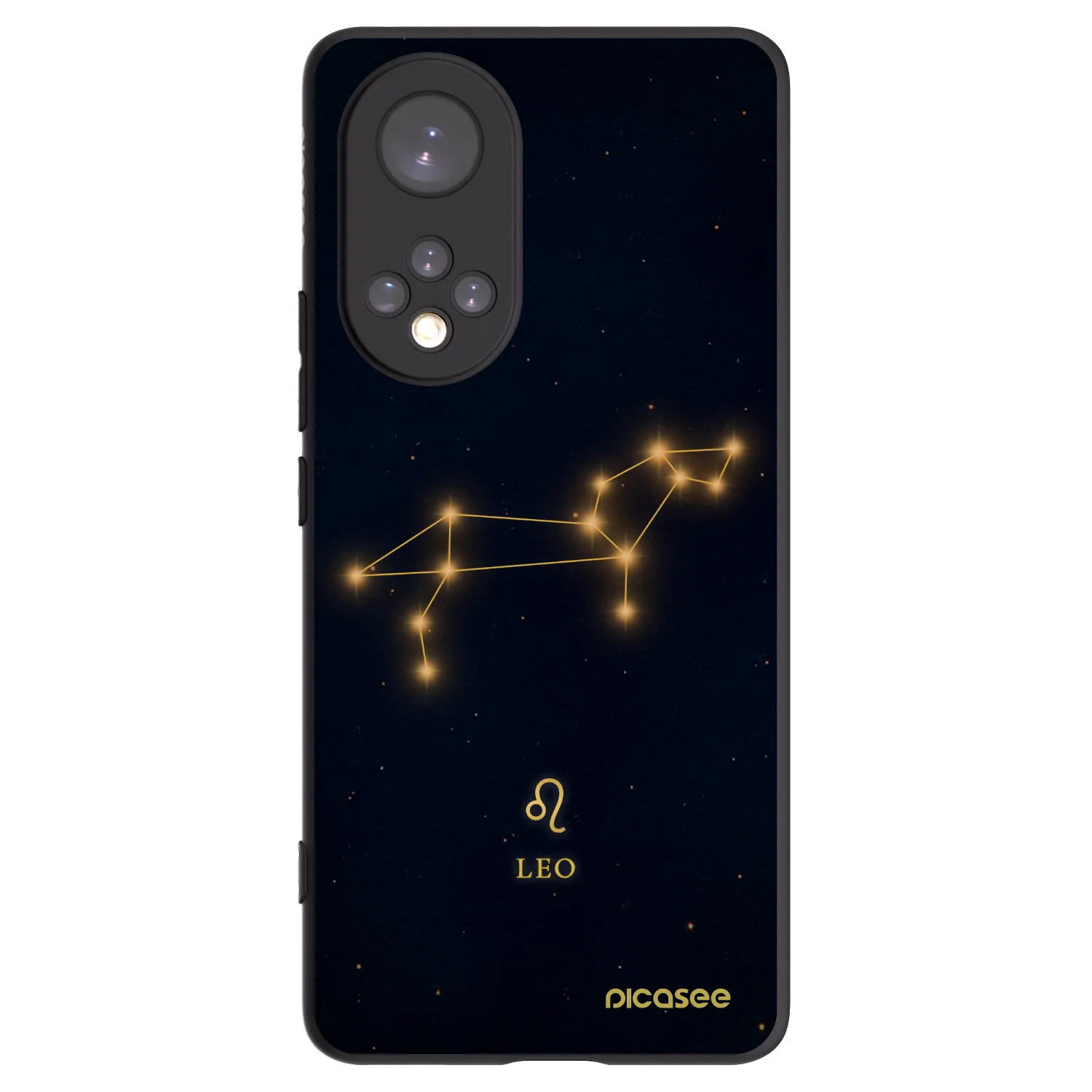 Picasee silikonski črni ovitek za Huawei Nova 9 - LEO