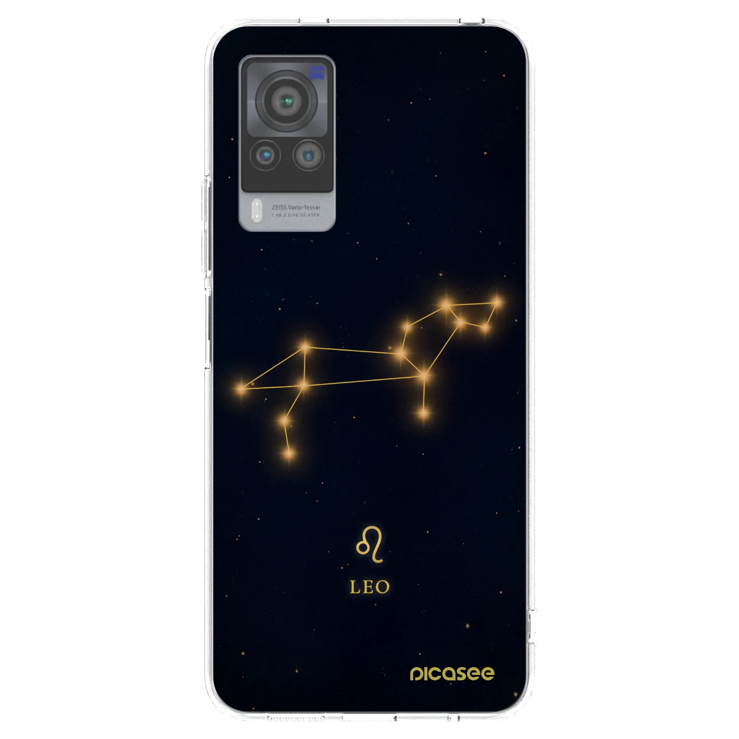 Picasee silikonski prozorni ovitek za Vivo X60 Pro 5G - LEO
