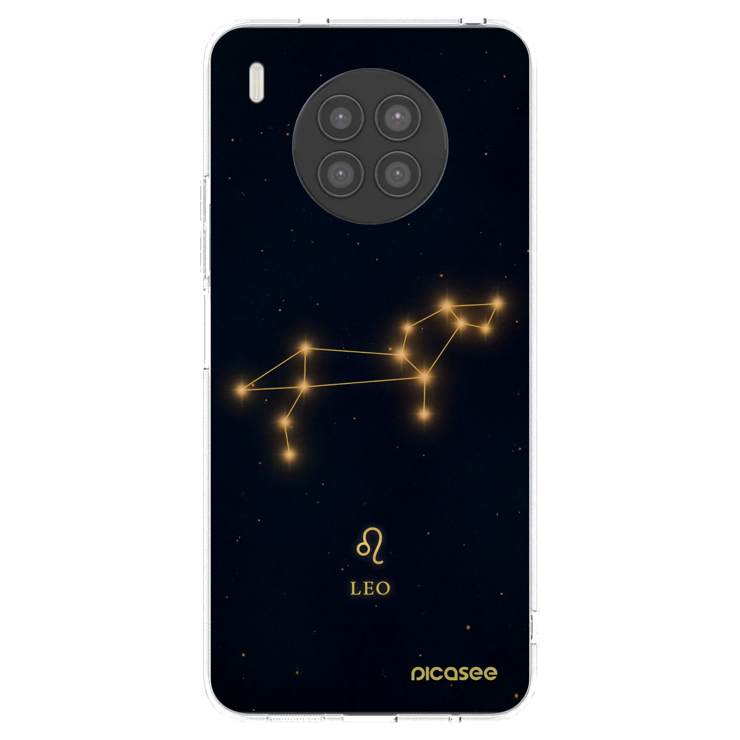 Picasee silikonski prozorni ovitek za Huawei Nova 8i - LEO