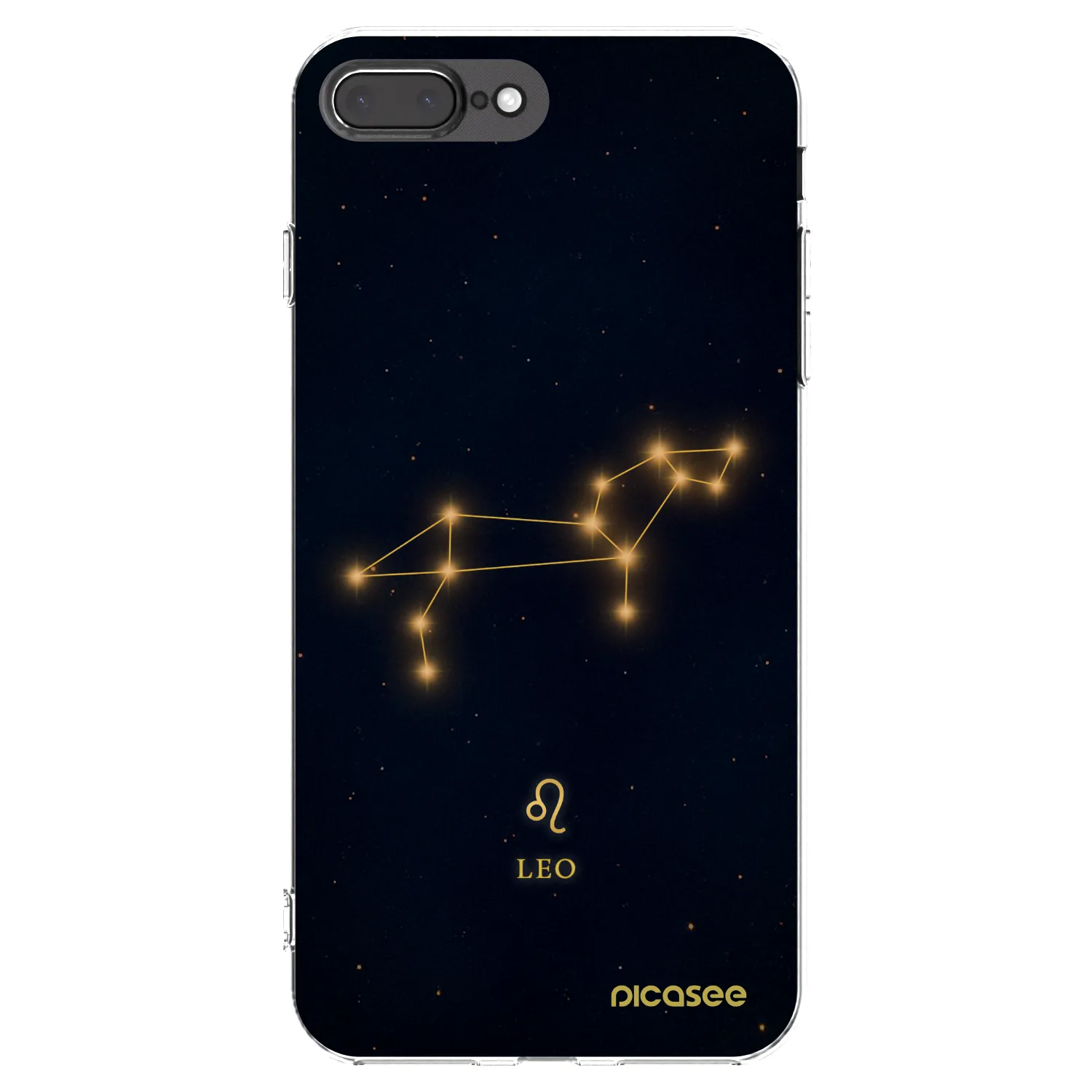 Picasee silikonski prozorni ovitek za Apple iPhone 7 Plus - LEO