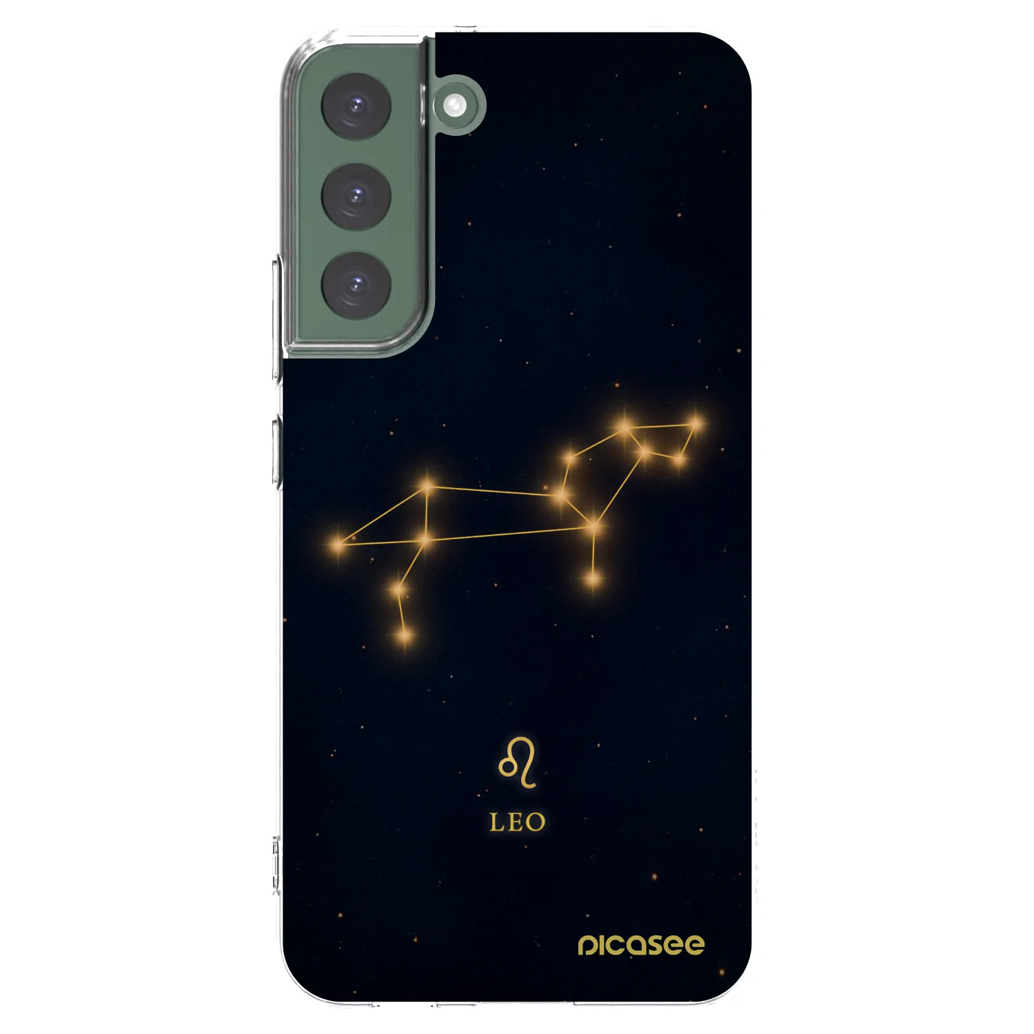 Picasee silikonski prozorni ovitek za Samsung Galaxy S22+ 5G - LEO