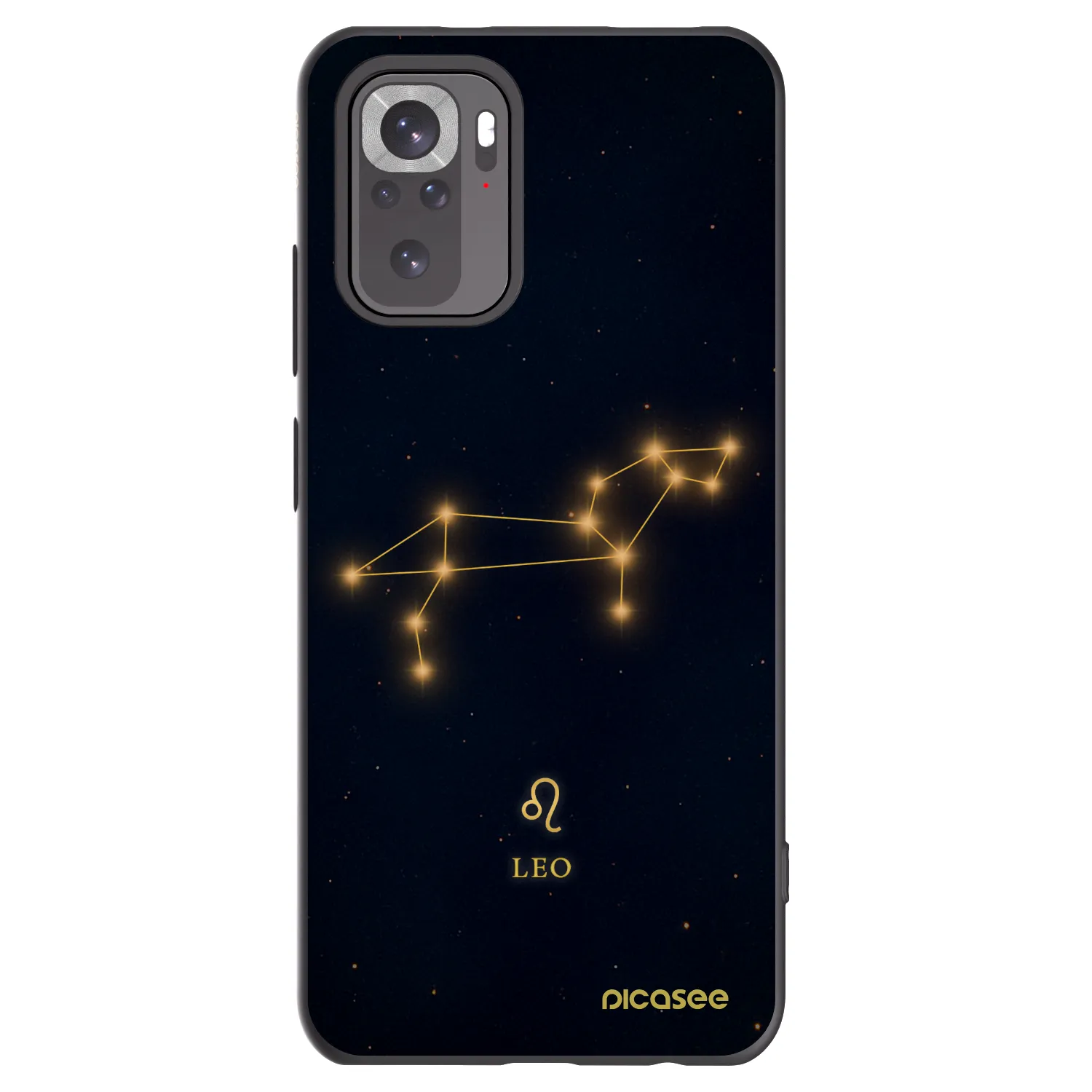 Picasee silikonski črni ovitek za Xiaomi Redmi Note 11S 4G - LEO
