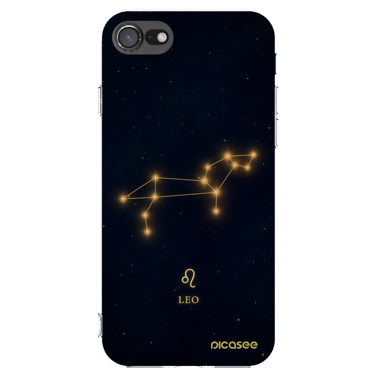 Picasee silikonski prozorni ovitek za Apple iPhone SE 2022 - LEO