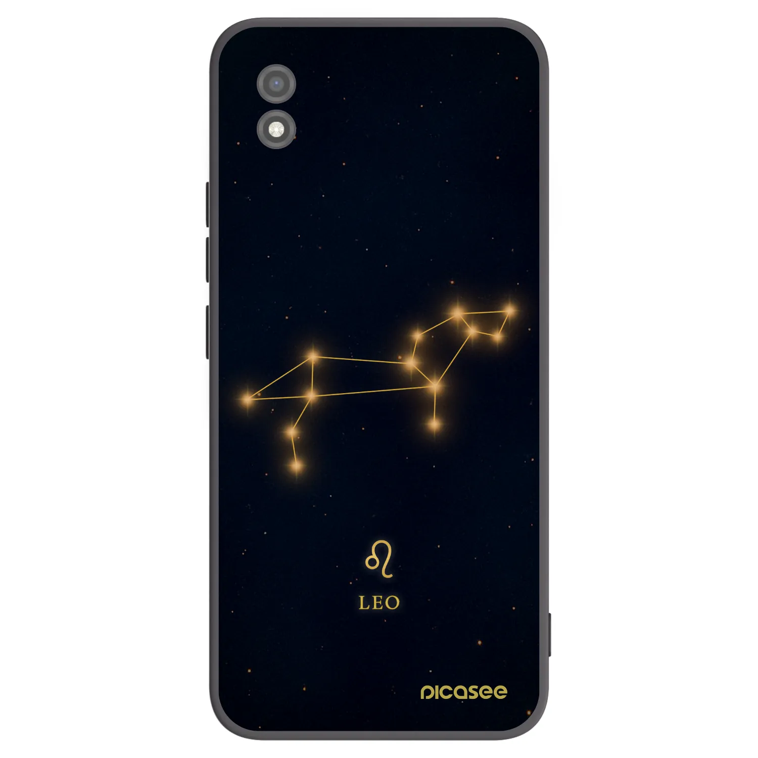 Picasee silikonski črni ovitek za Realme C11 (2021) - LEO