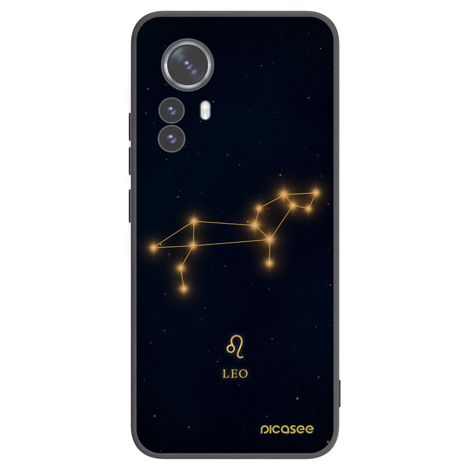 Picasee silikonski črni ovitek za Xiaomi 12 Pro - LEO