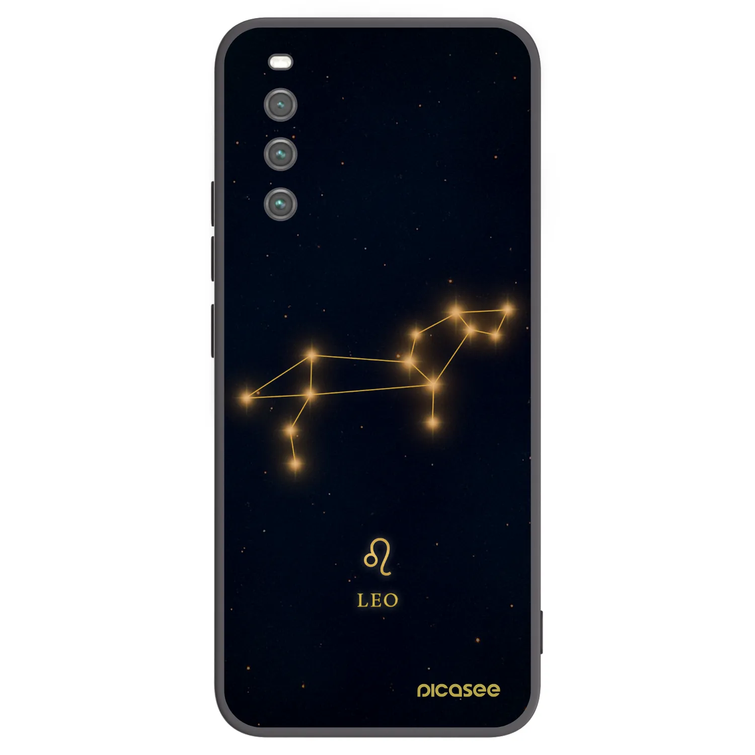 Picasee silikonski črni ovitek za Sony Xperia 10 IV 5G - LEO