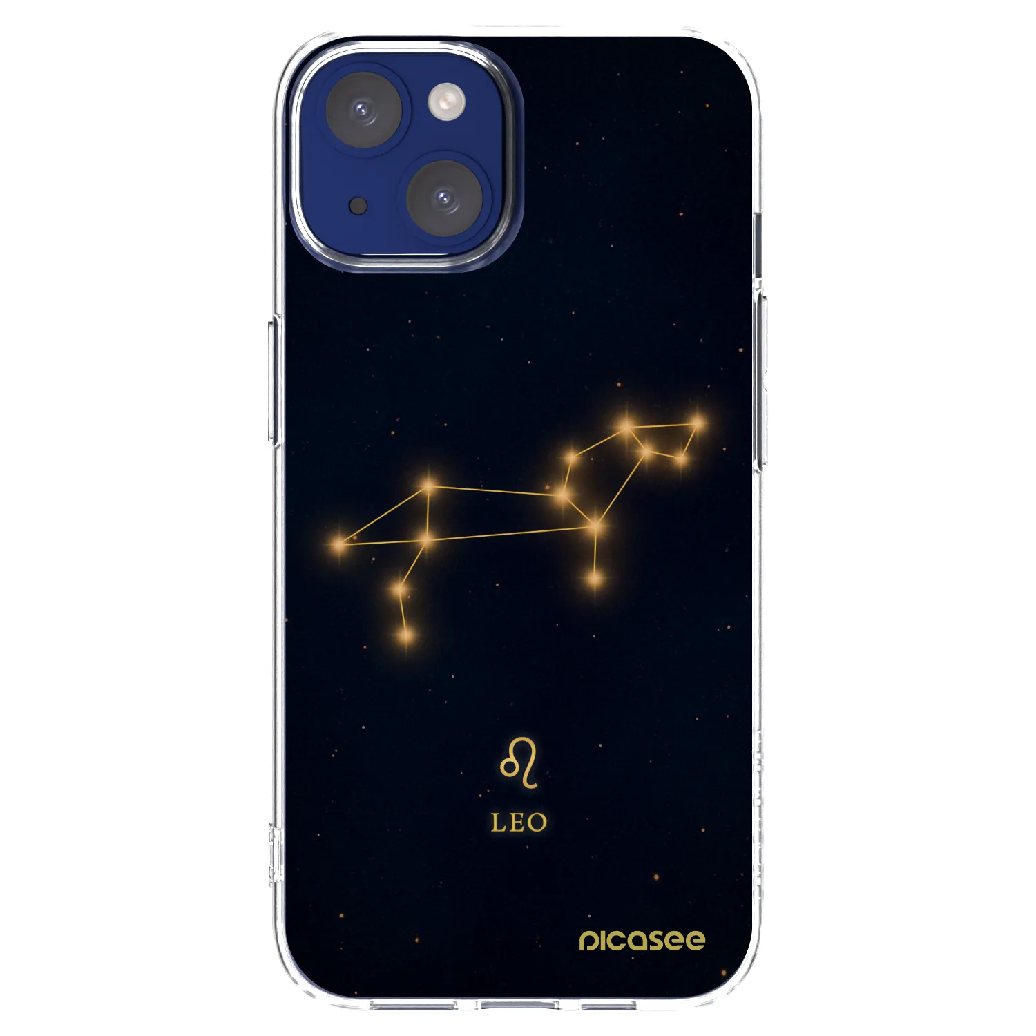 Picasee silikonski prozorni ovitek za Apple iPhone 14 - LEO