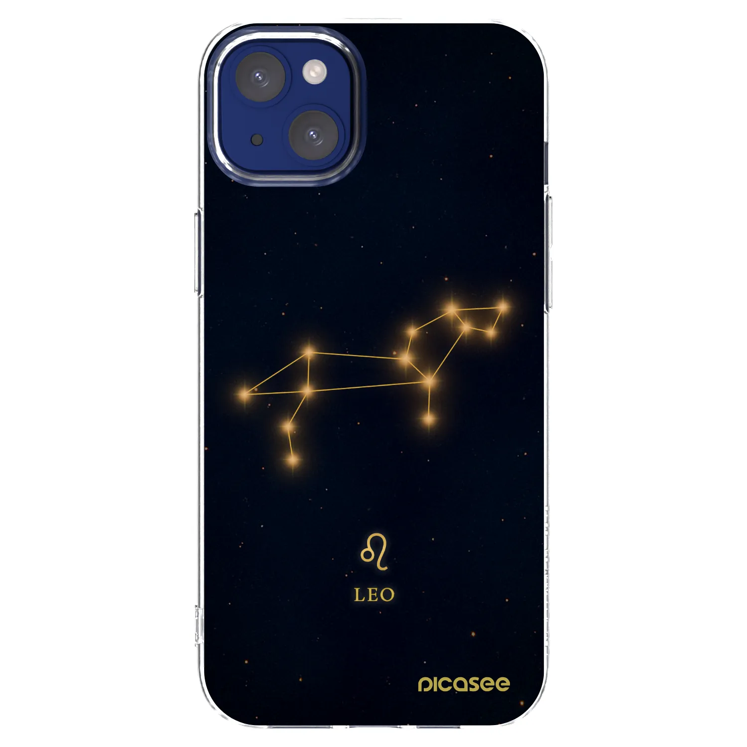 Picasee silikonski prozorni ovitek za Apple iPhone 14 Plus - LEO