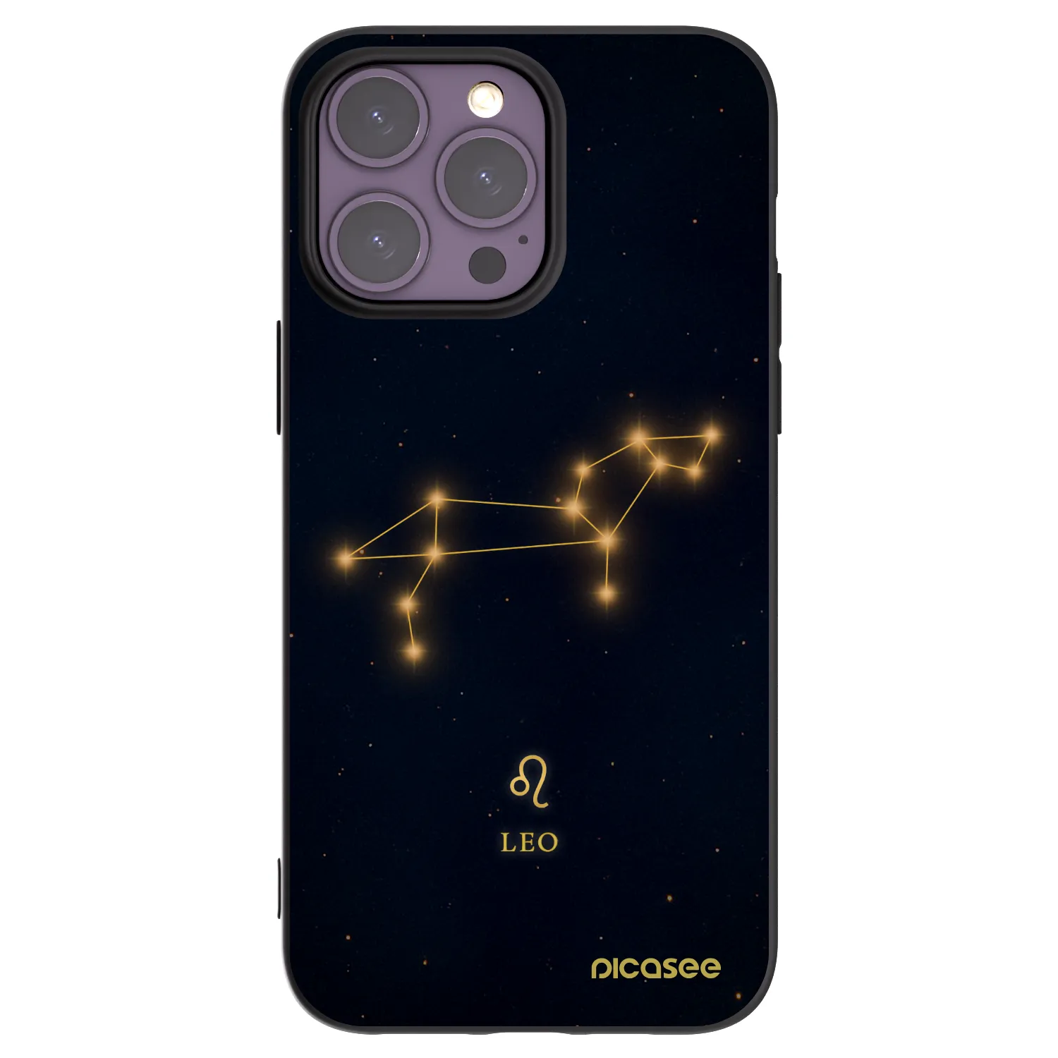 Picasee silikonski črni ovitek za Apple iPhone 14 Pro Max - LEO