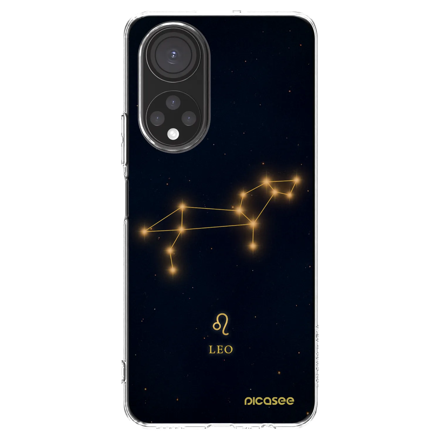 Picasee silikonski prozorni ovitek za Honor X7 - LEO