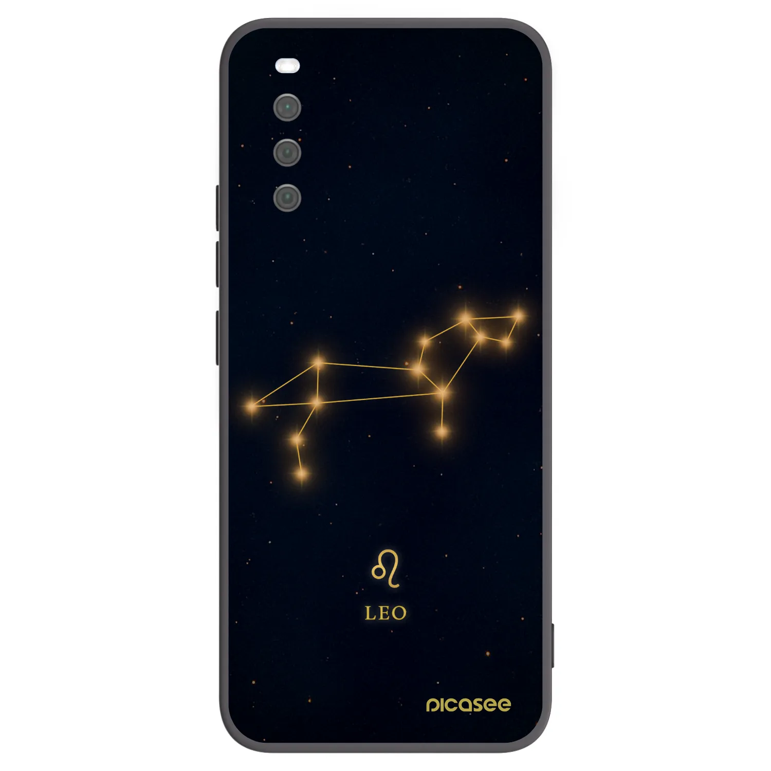 Picasee silikonski črni ovitek za Sony Xperia 10 III - LEO