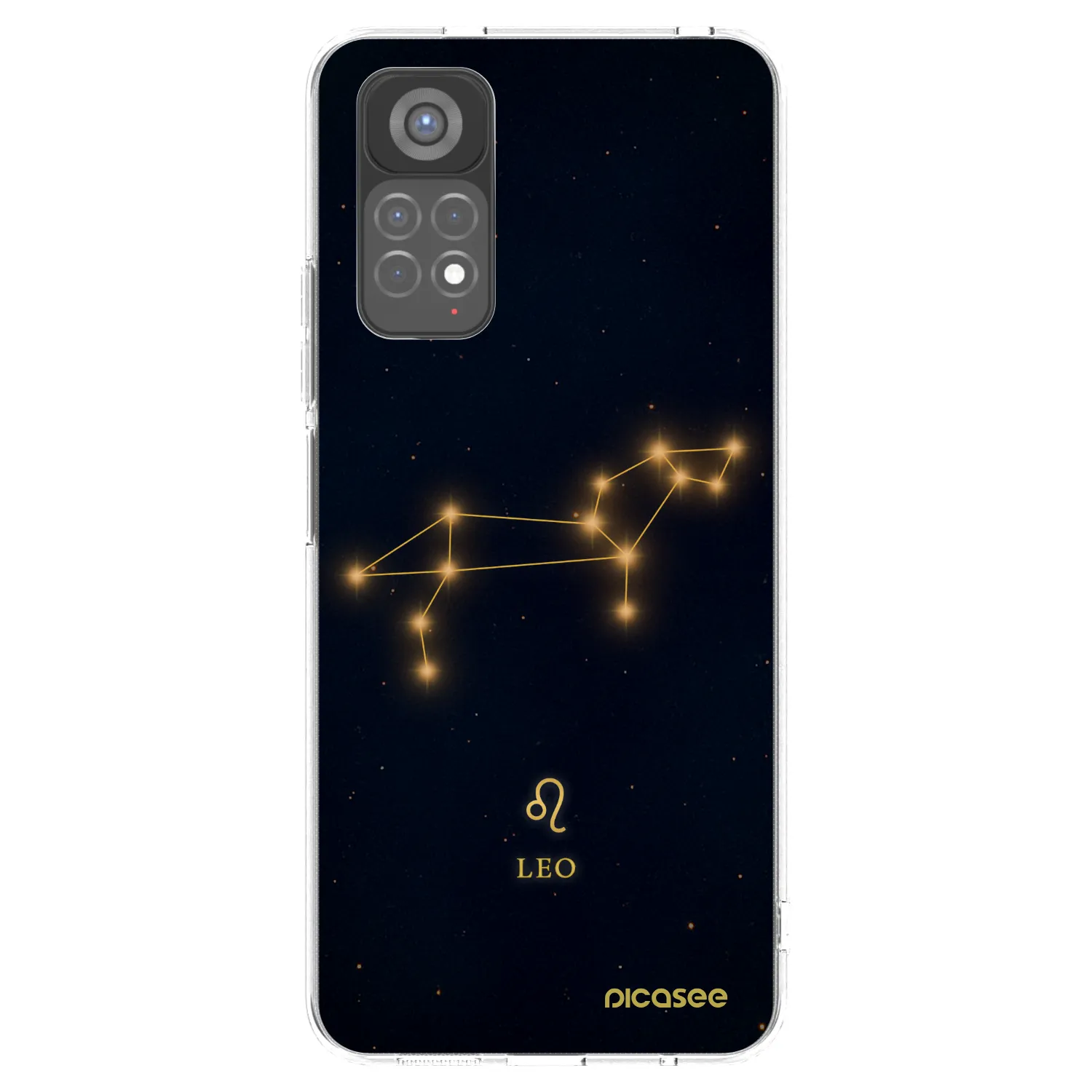 Picasee silikonski prozorni ovitek za Xiaomi Redmi Note 11S 5G - LEO