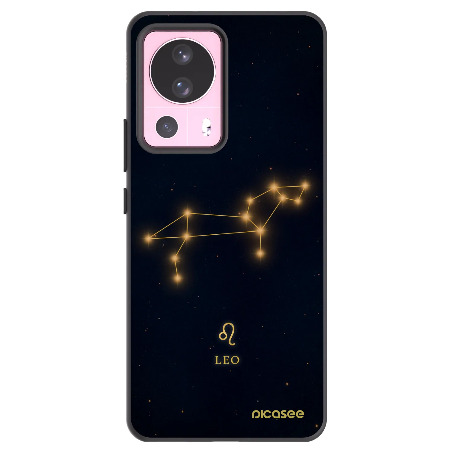 Picasee silikonski črni ovitek za Xiaomi 13 Lite - LEO