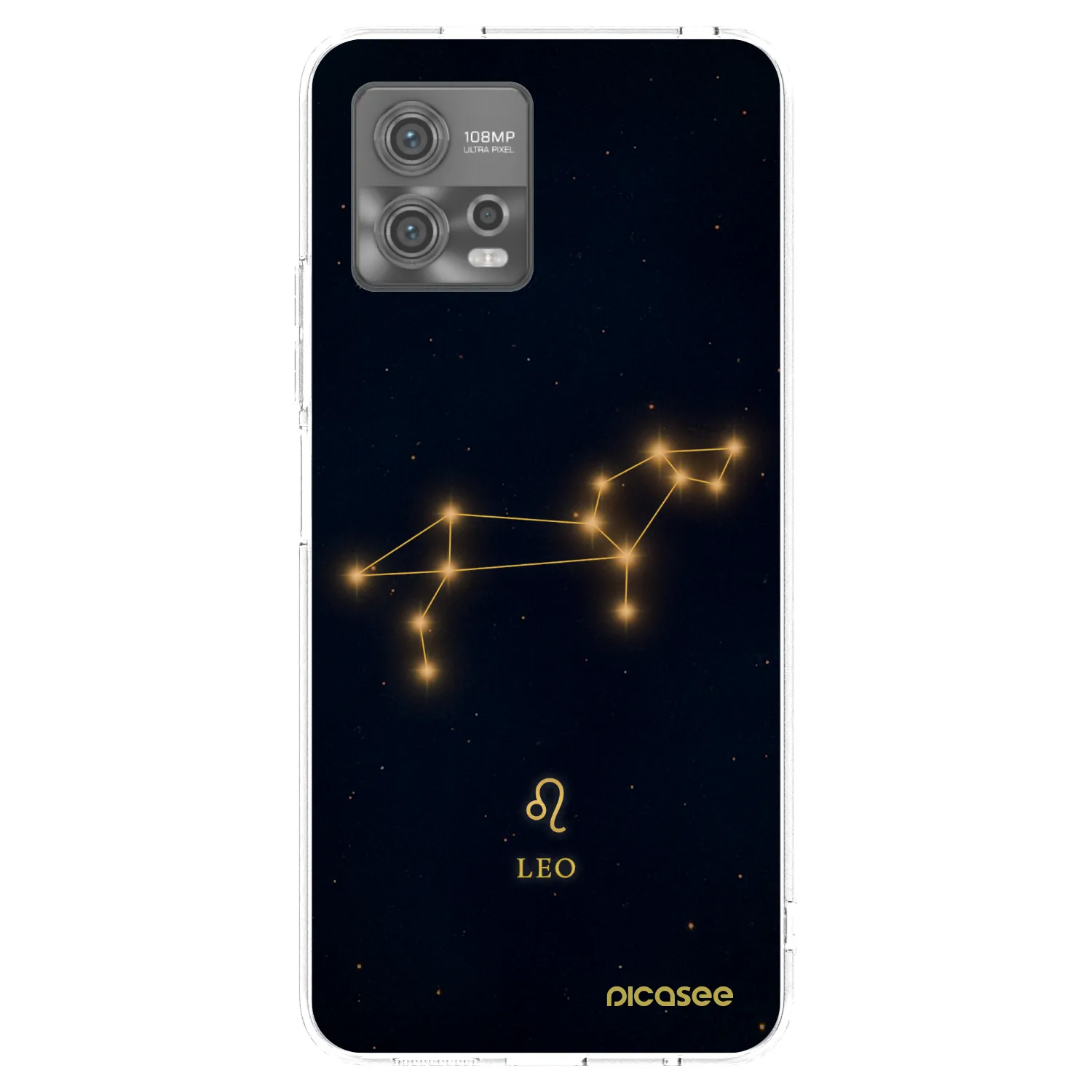 Picasee silikonski prozorni ovitek za Motorola Moto G72 - LEO