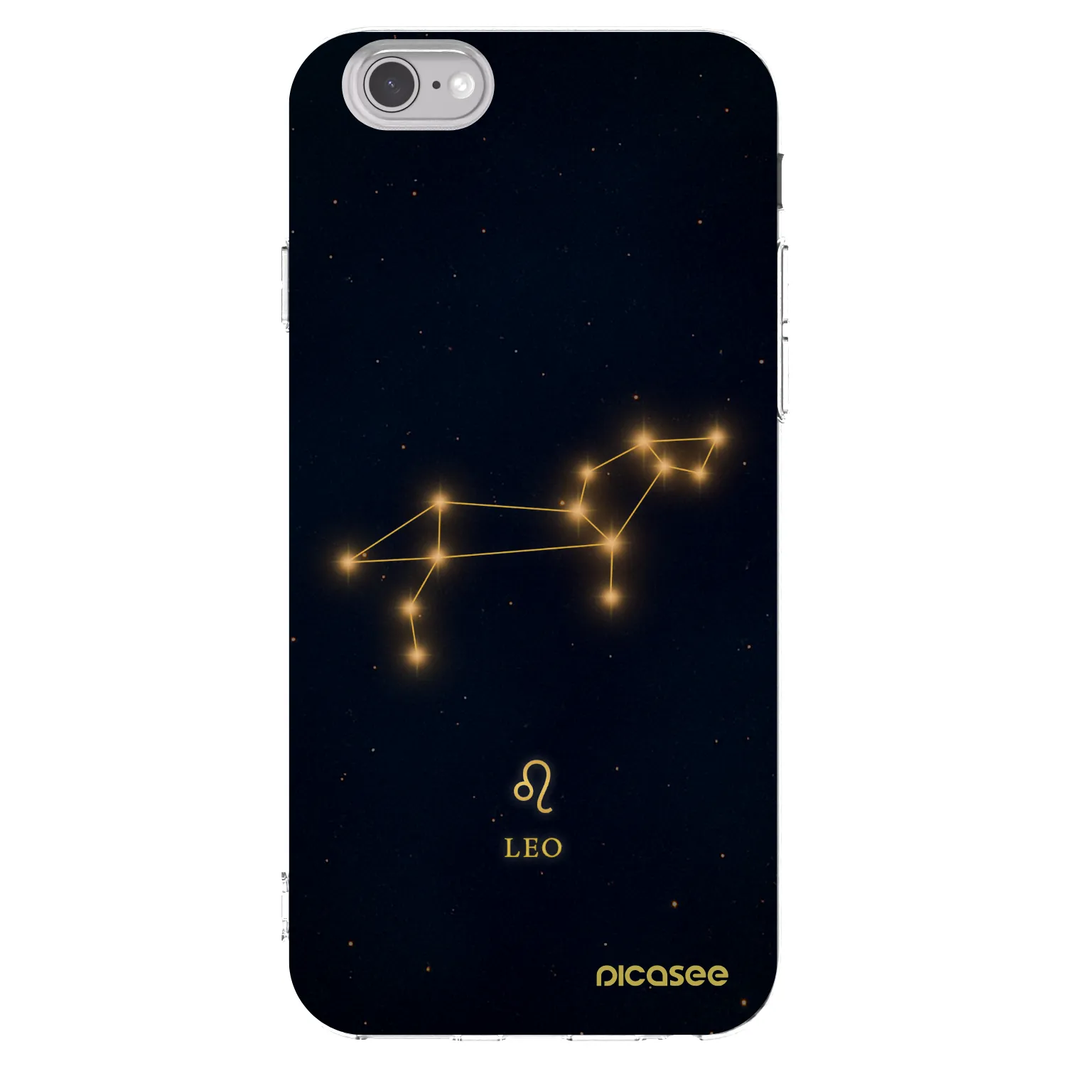 Picasee silikonski prozorni ovitek za Apple iPhone 6/6S - LEO