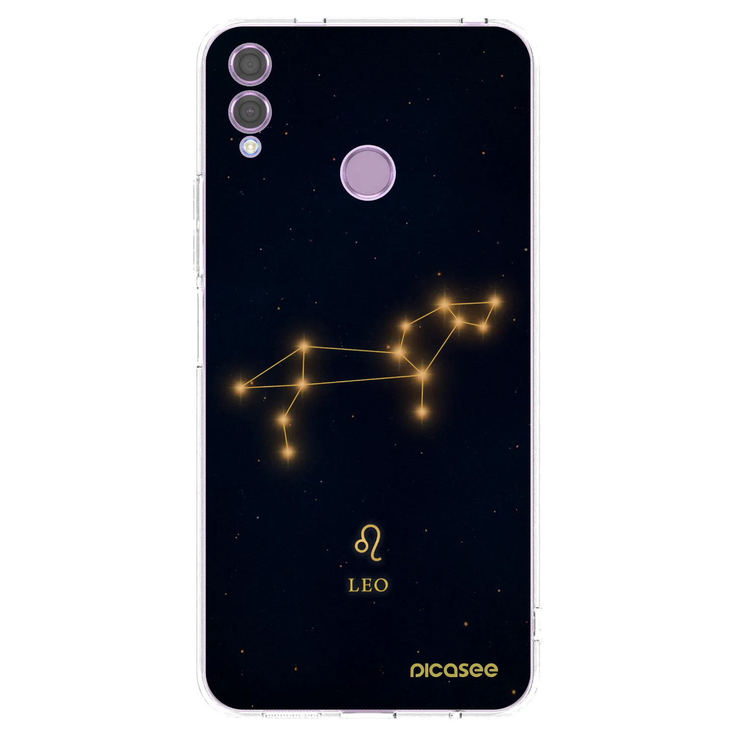 Picasee silikonski prozorni ovitek za Honor 8X - LEO