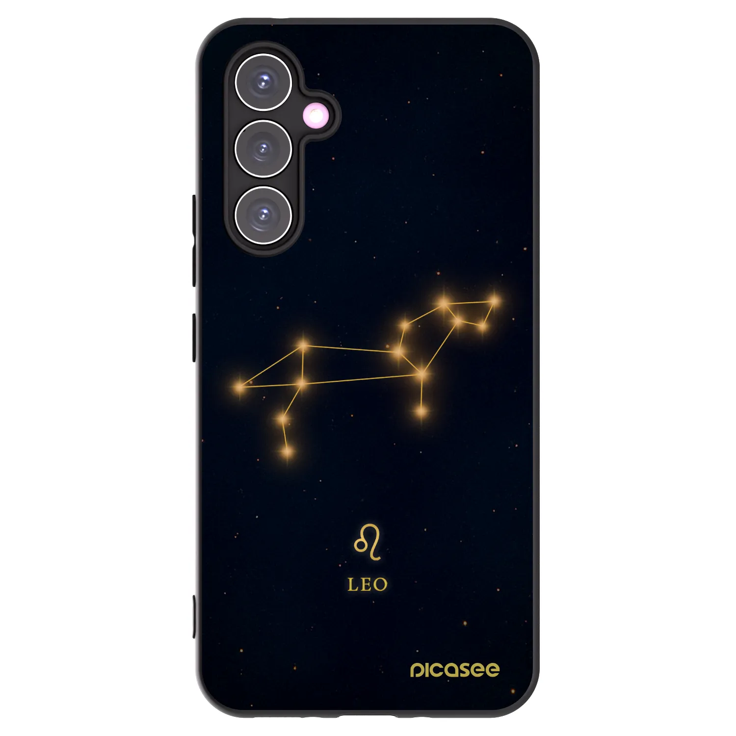 Picasee silikonski črni ovitek za Samsung Galaxy A54 5G A546B - LEO