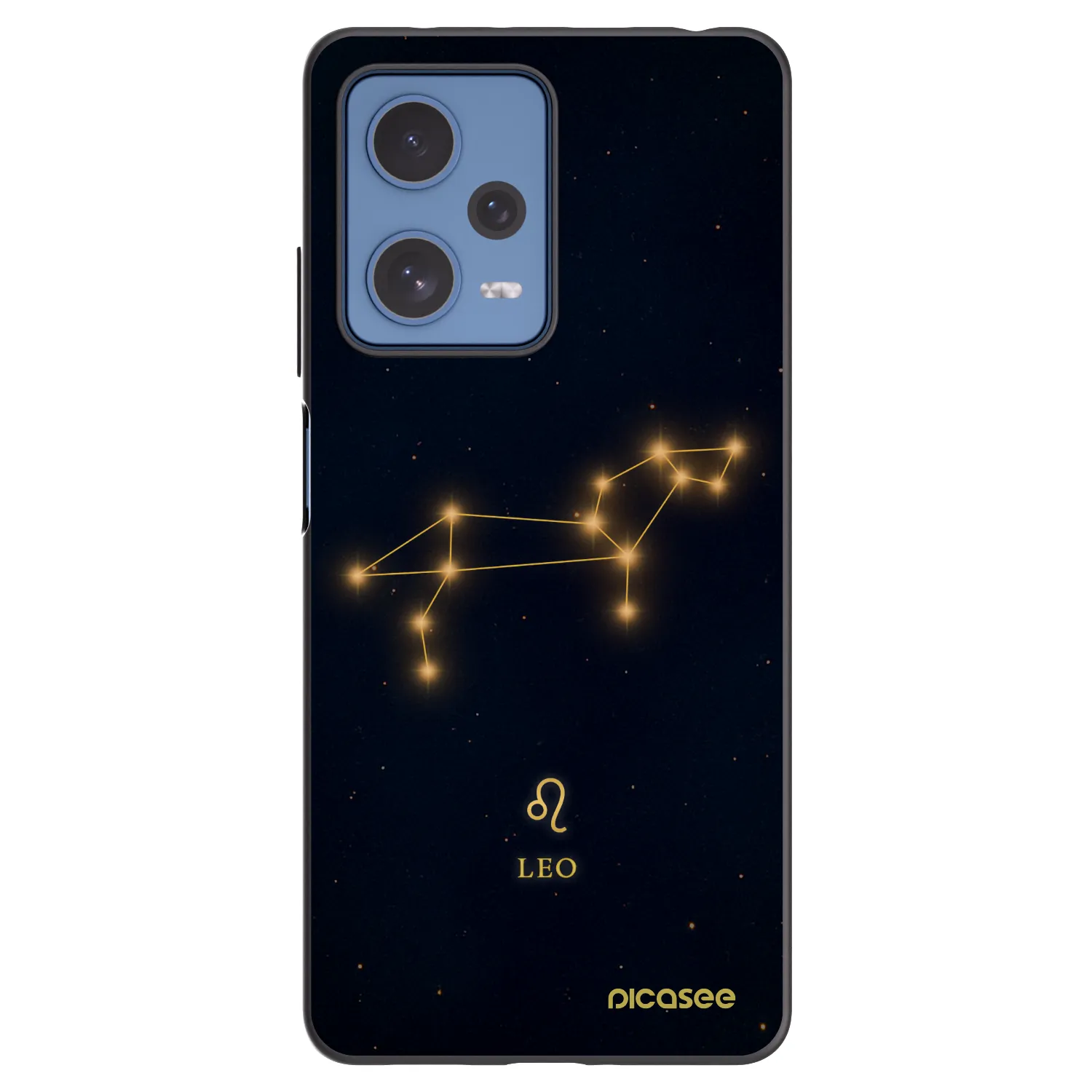 Picasee silikonski črni ovitek za Xiaomi Redmi Note 12 Pro 5G - LEO