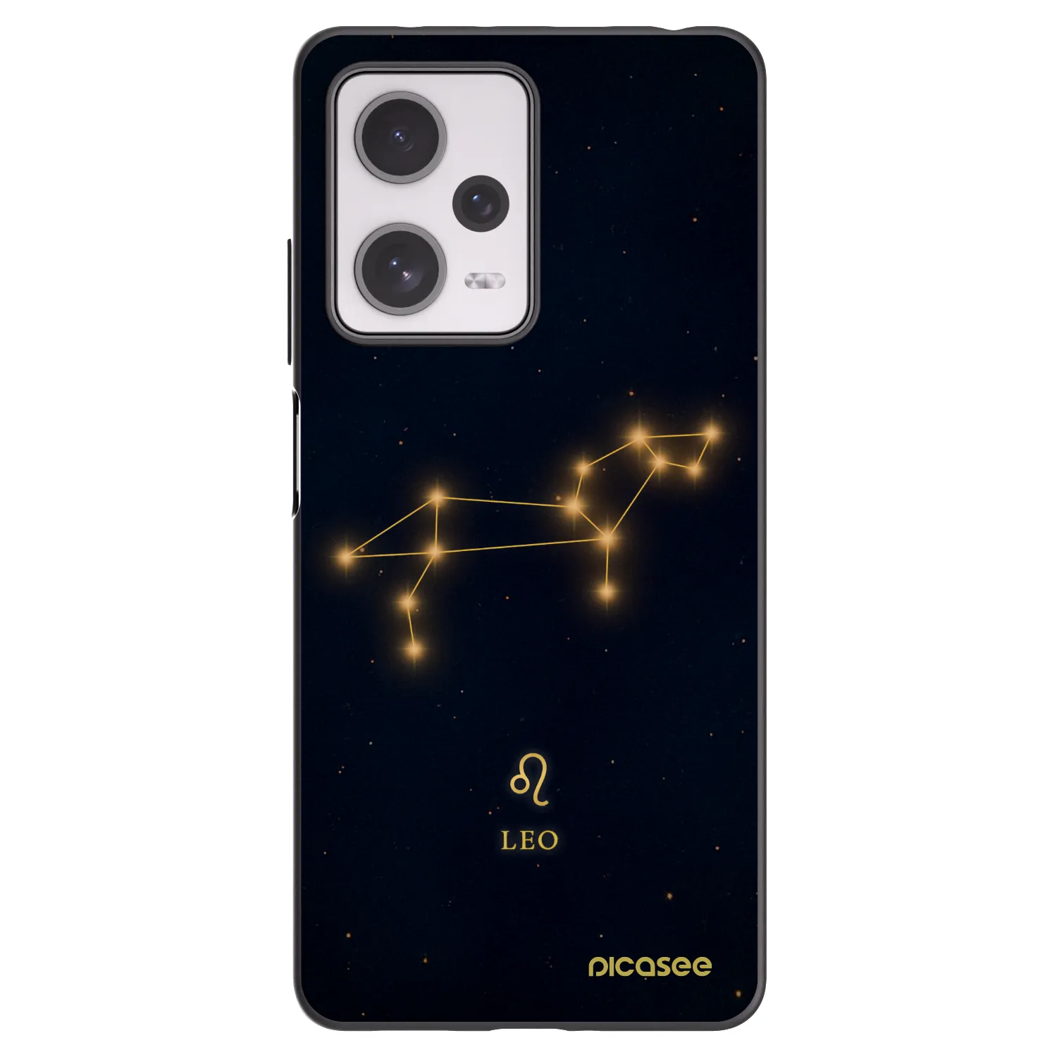 Picasee silikonski črni ovitek za Xiaomi Redmi Note 12 Pro+ 5G - LEO