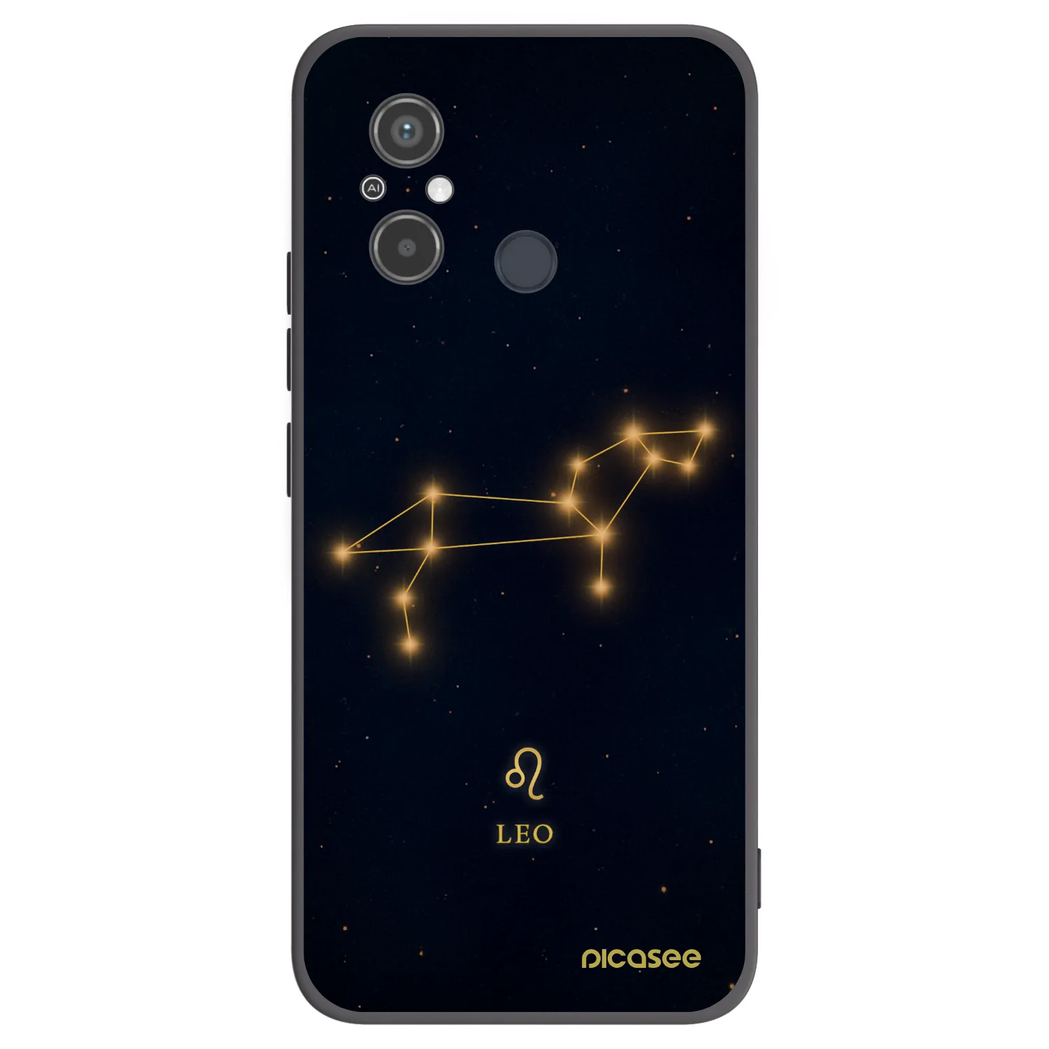 Picasee silikonski črni ovitek za Xiaomi Redmi 12C - LEO