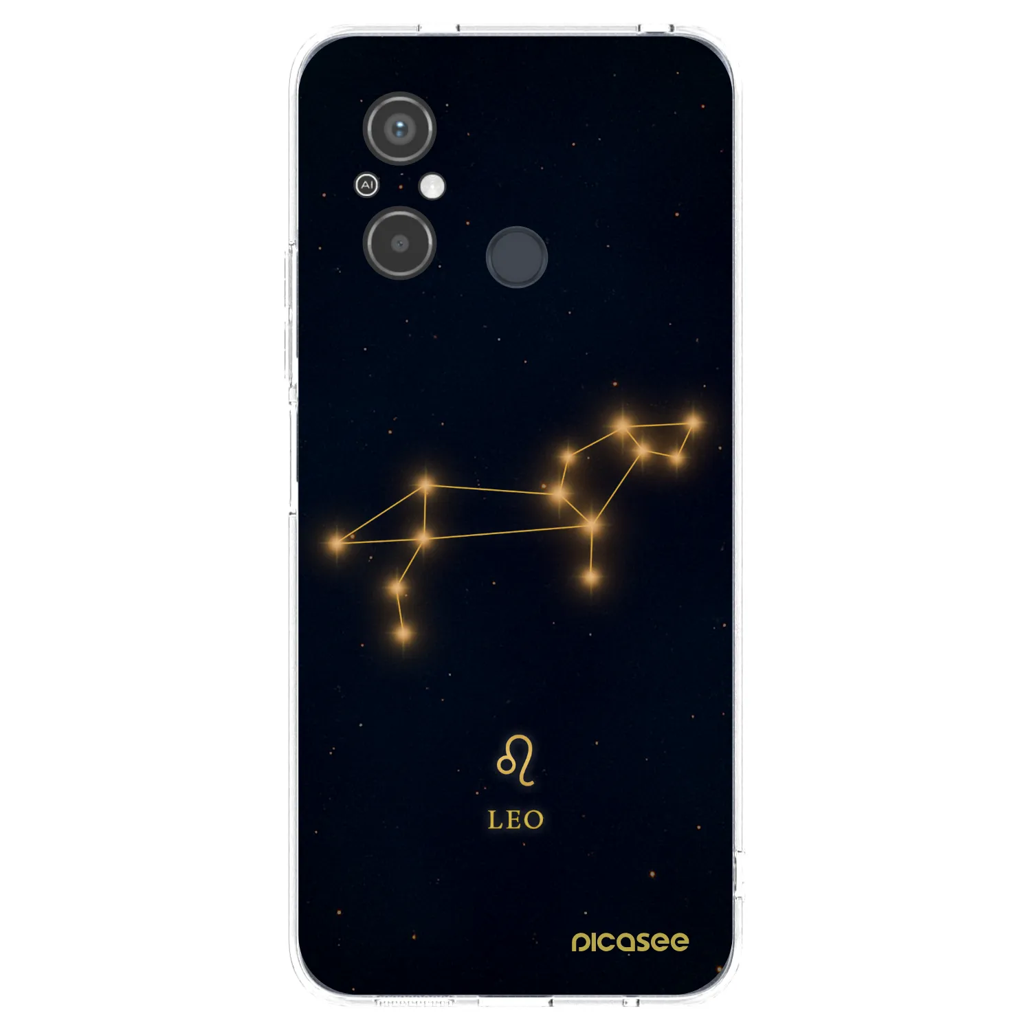 Picasee silikonski prozorni ovitek za Xiaomi Redmi 12C - LEO