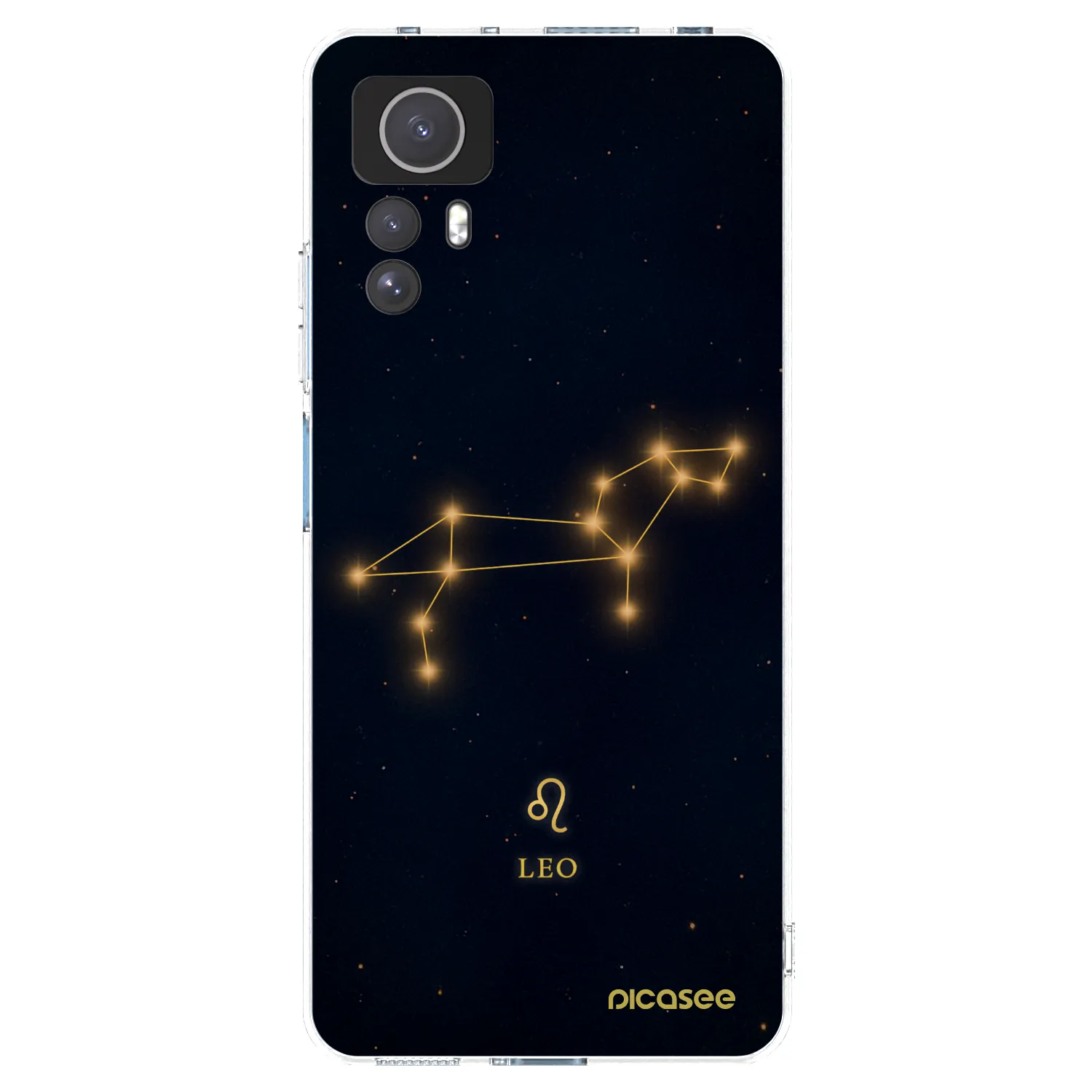 Picasee silikonski prozorni ovitek za Xiaomi Redmi Note 12S - LEO