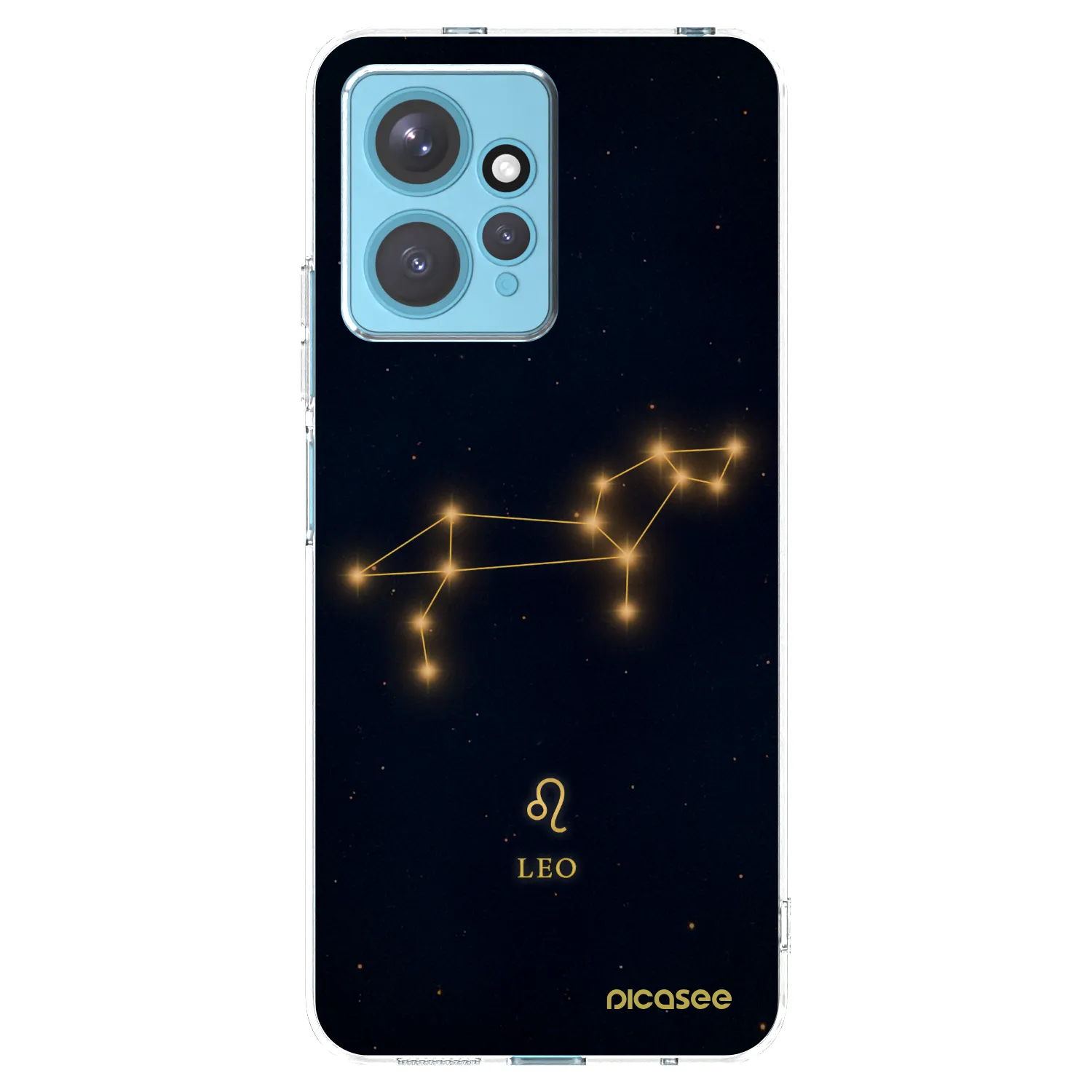 Picasee silikonski prozorni ovitek za Xiaomi Redmi Note 12 4G - LEO