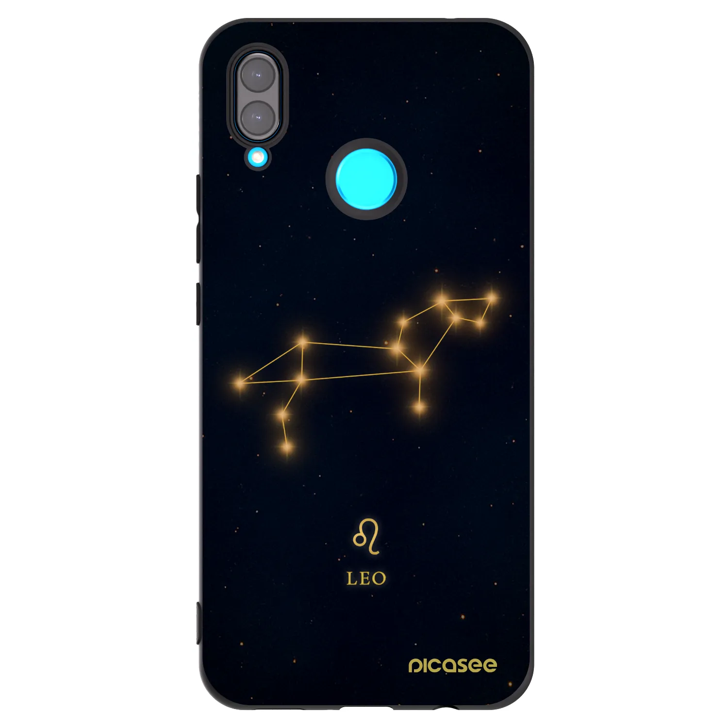 Picasee silikonski črni ovitek za Huawei Nova 3 - LEO