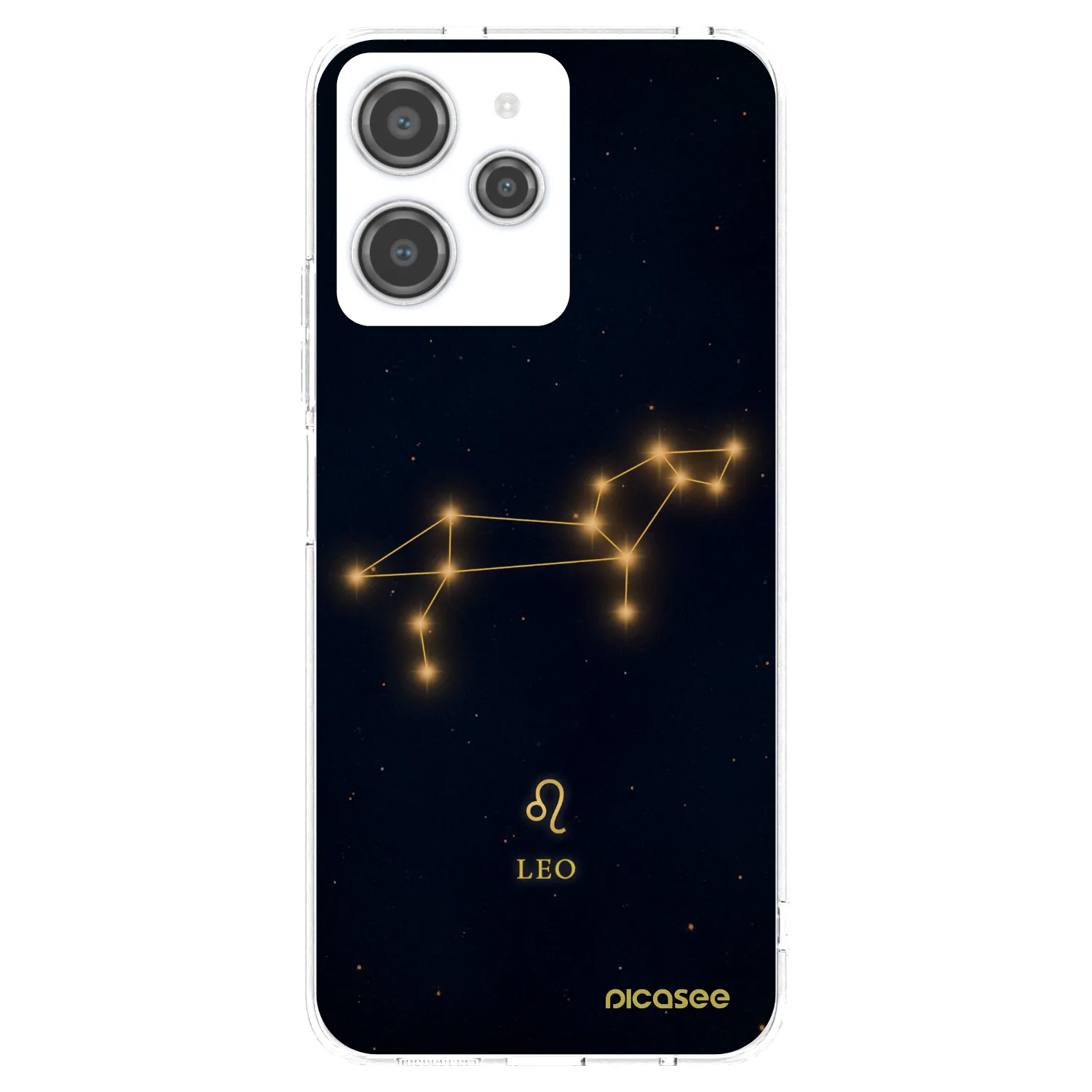 Picasee silikonski prozorni ovitek za Xiaomi Redmi 12 4G - LEO