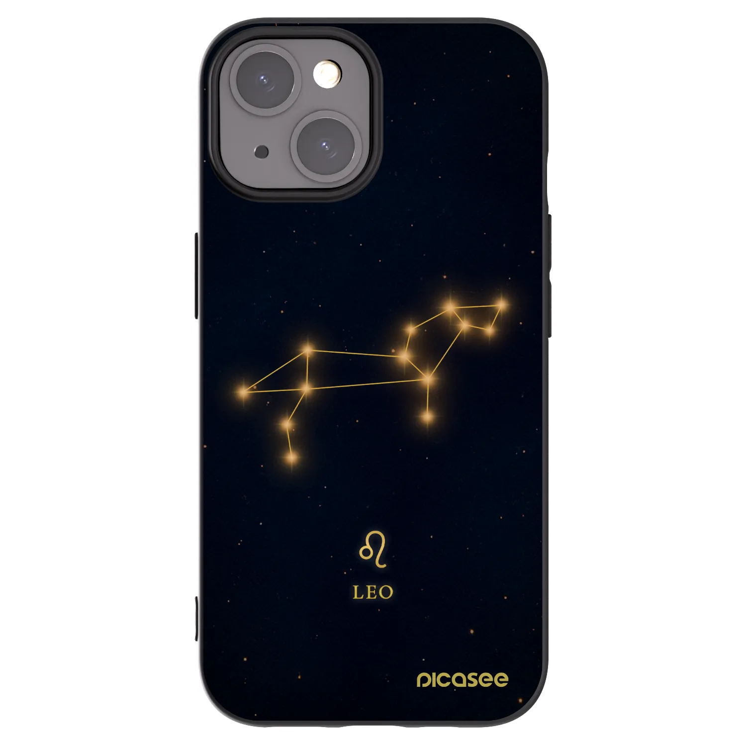Picasee silikonski črni ovitek za Apple iPhone 15 - LEO