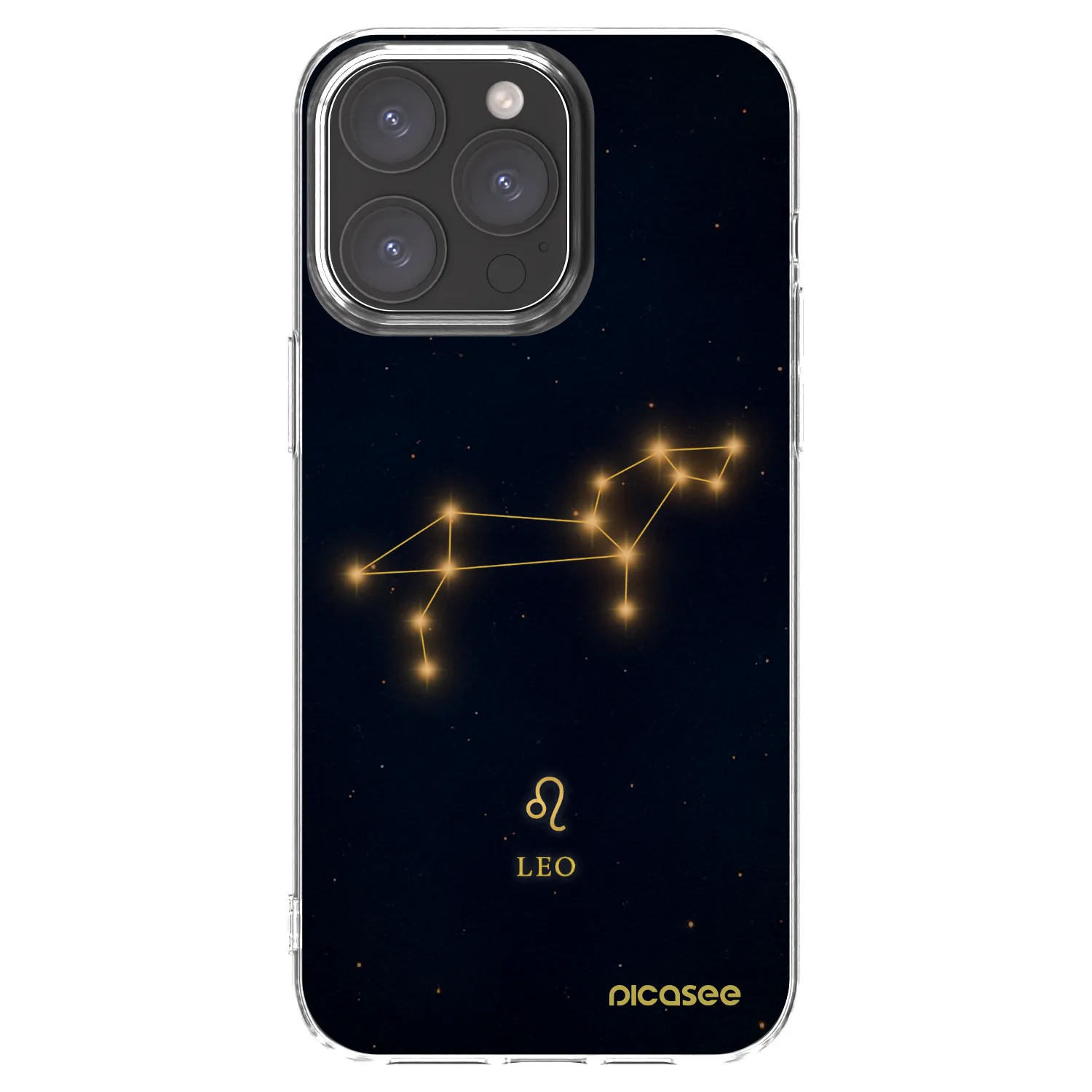 Picasee silikonski prozorni ovitek za Apple iPhone 15 Pro Max - LEO