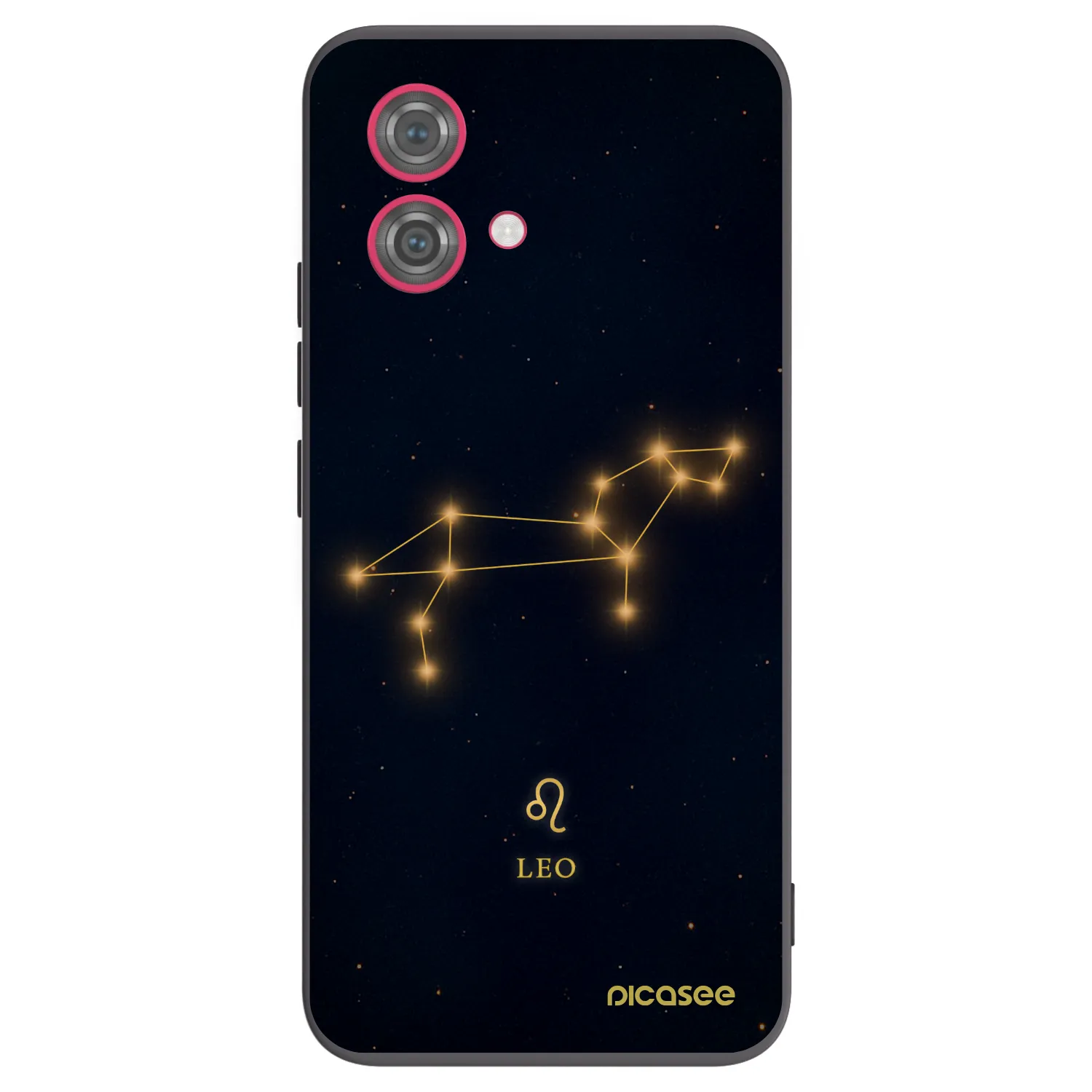 Picasee silikonski črni ovitek za Motorola Moto G84 5G - LEO