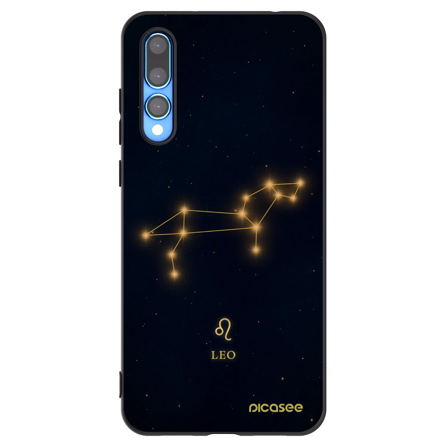 Picasee silikonski črni ovitek za Huawei P20 Pro - LEO