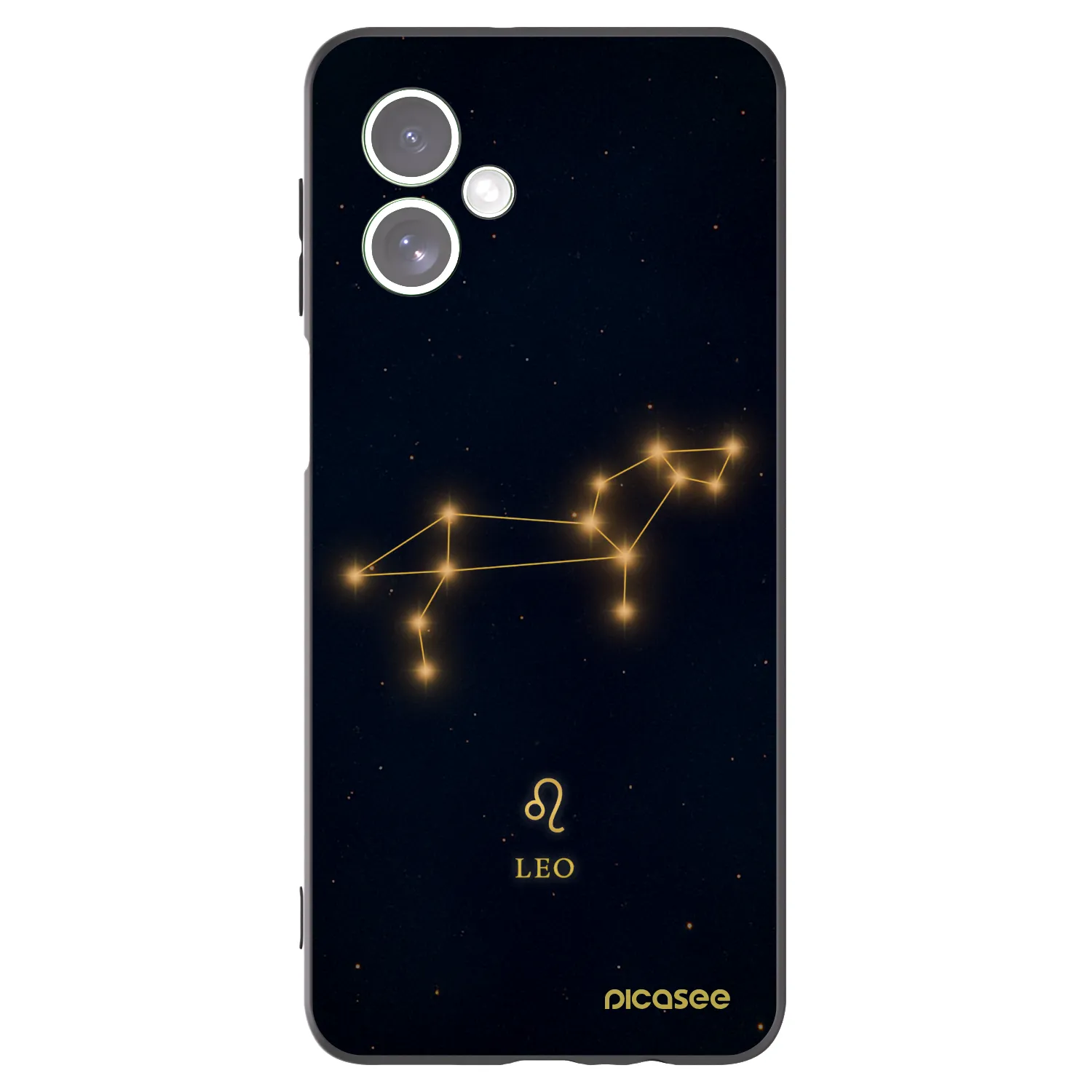 Picasee silikonski črni ovitek za Motorola Moto G54 5G - LEO
