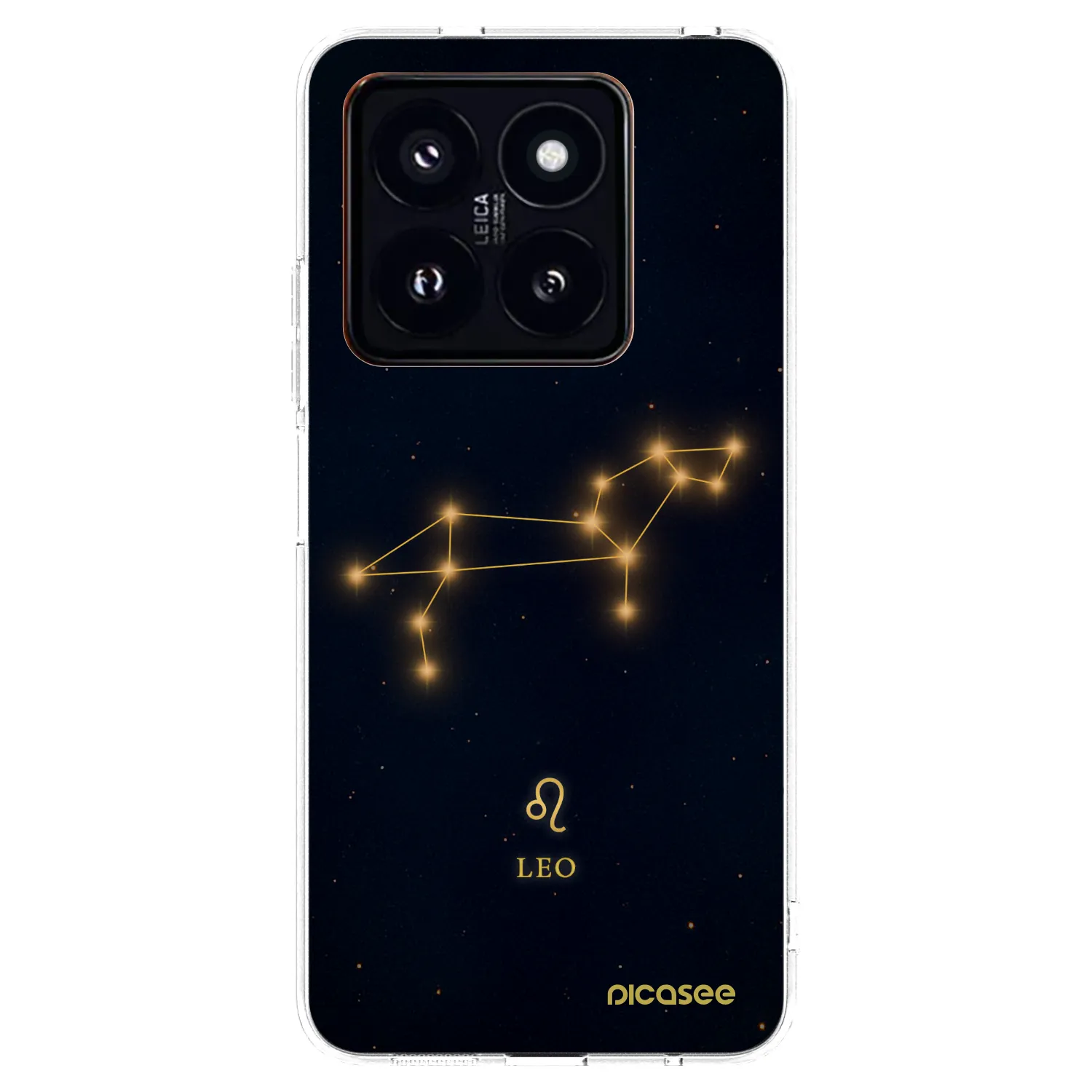 Picasee silikonski prozorni ovitek za Xiaomi 14 Pro - LEO