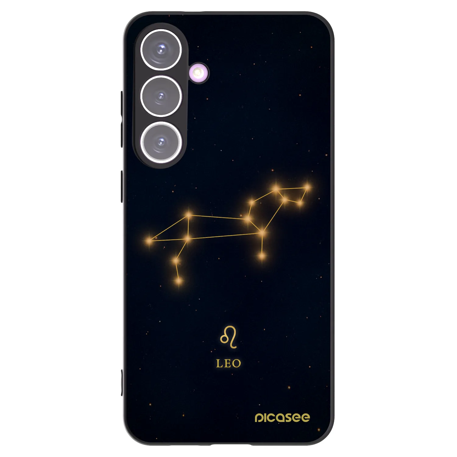 Picasee silikonski črni ovitek za Samsung Galaxy S24+ S926B 5G - LEO