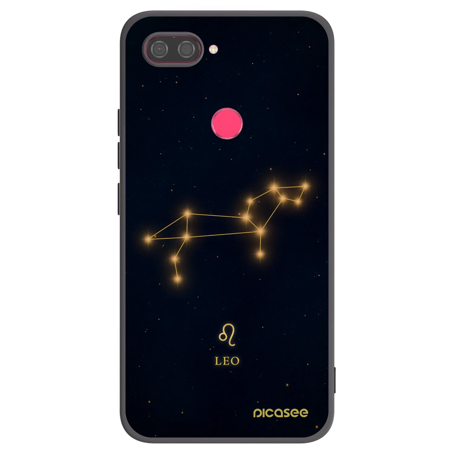 Picasee silikonski črni ovitek za Xiaomi Mi 8 Lite - LEO