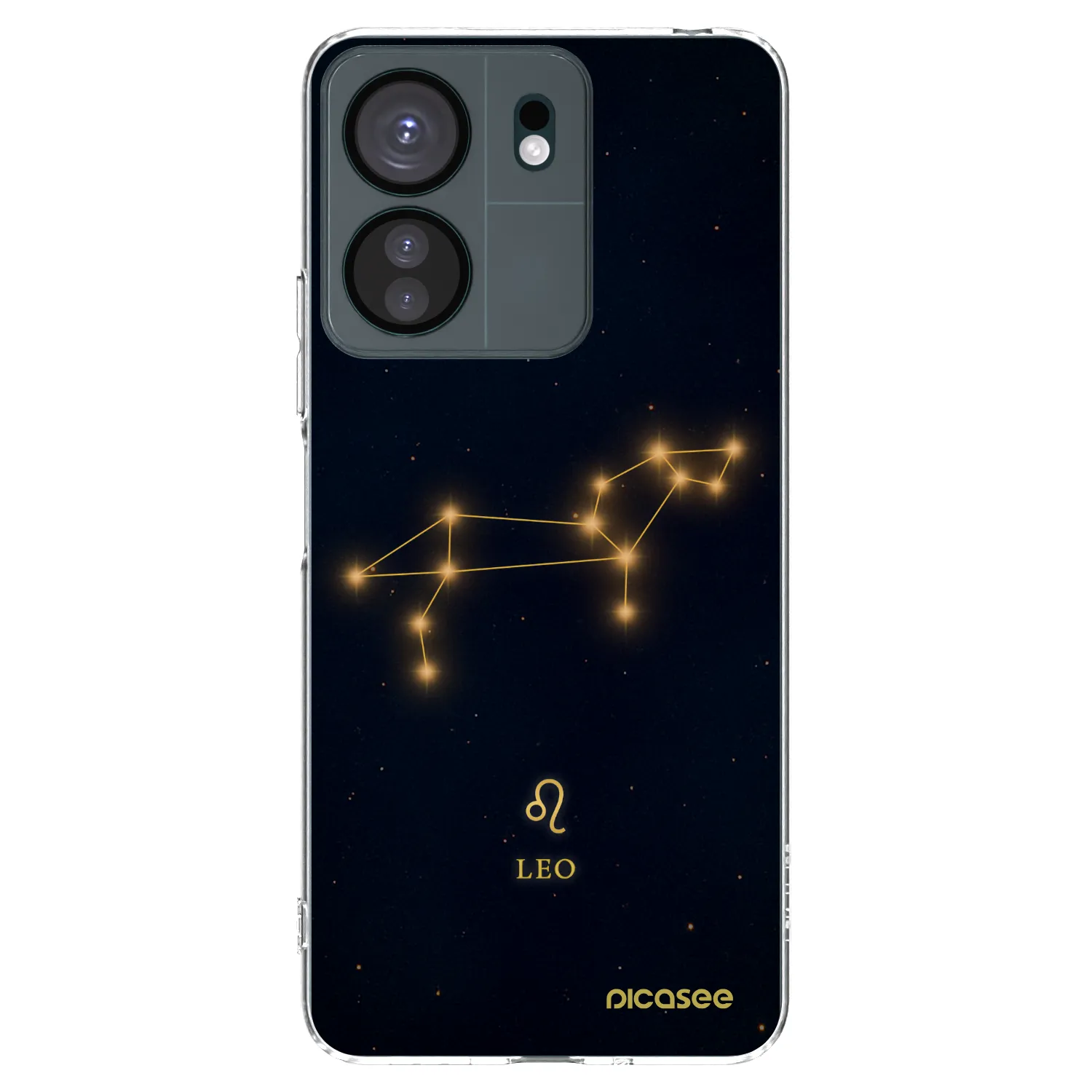Picasee silikonski prozorni ovitek za Xiaomi Redmi 13C 4G - LEO