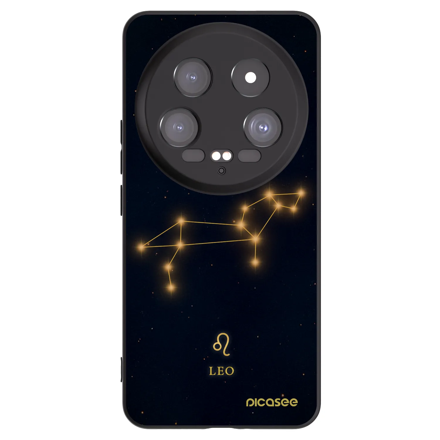 Picasee silikonski črni ovitek za Xiaomi 14 Ultra - LEO