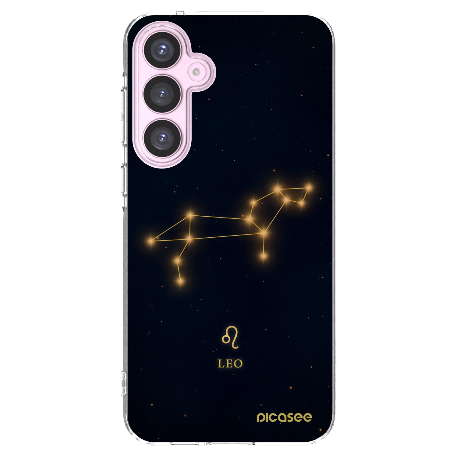 Picasee silikonski prozorni ovitek za Samsung Galaxy A55 5G A556B - LEO